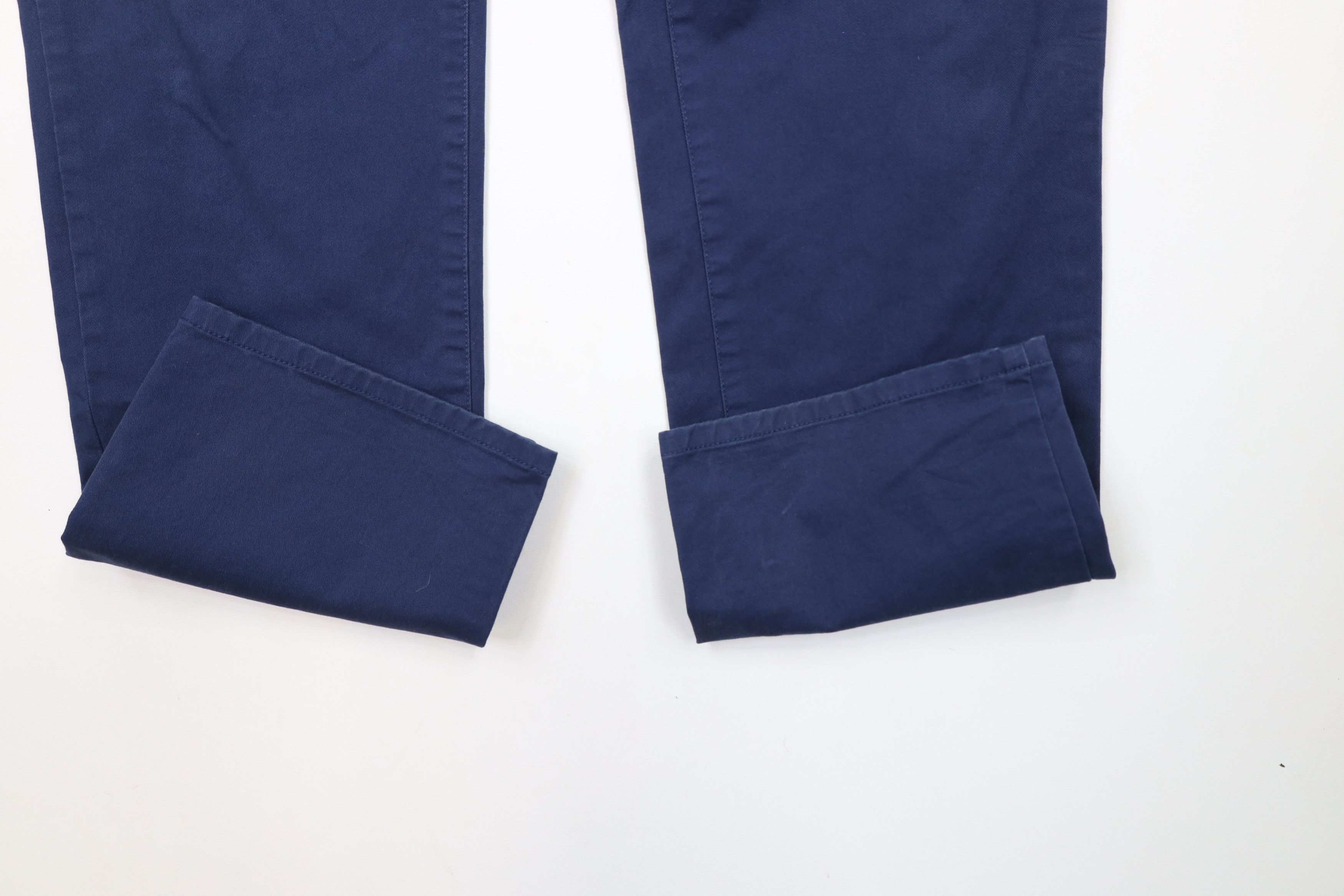 Bonobos × Vintage Bonobos Distressed Straight Leg Chino Pants Trousers Blue Size US 31 - 5 Thumbnail