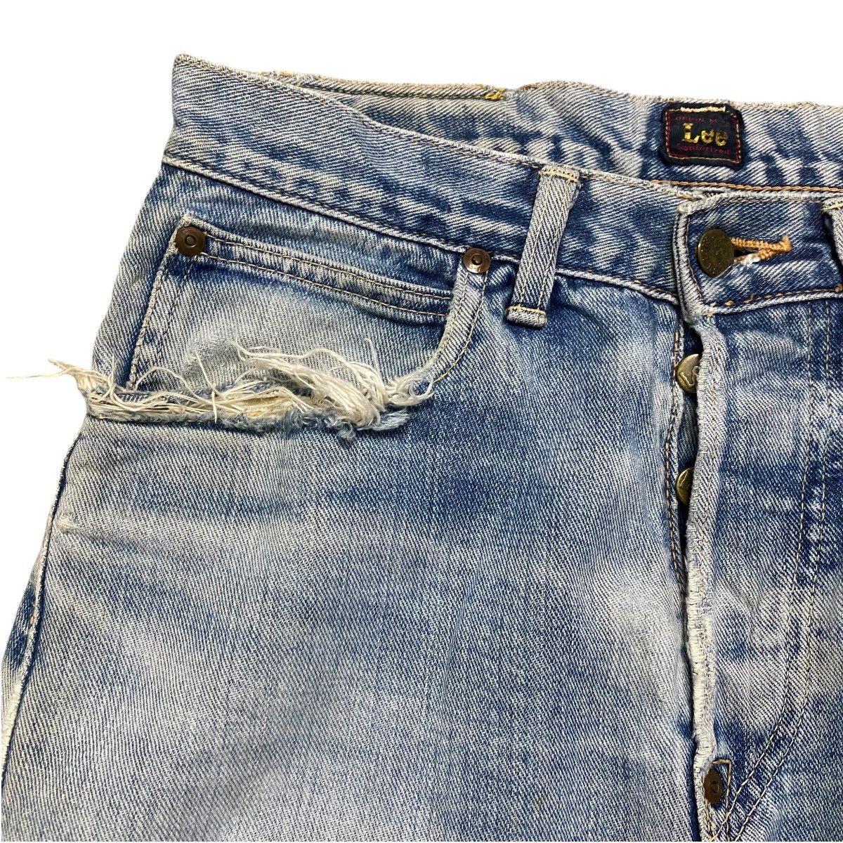 Lee Vintage LEE RIDER Denim Selvedge Jeans Size US 29 - 4 Thumbnail