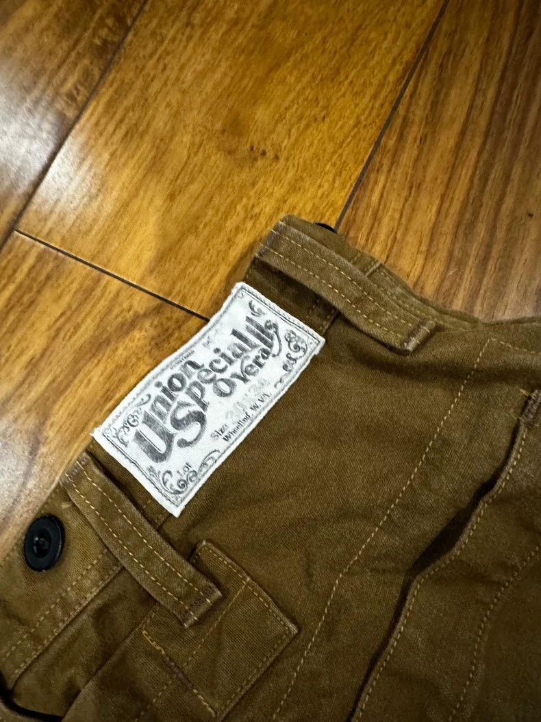 Freewheelers Freewheelers Brown canvas trousers Size US 30 / EU 46 - 3 Thumbnail