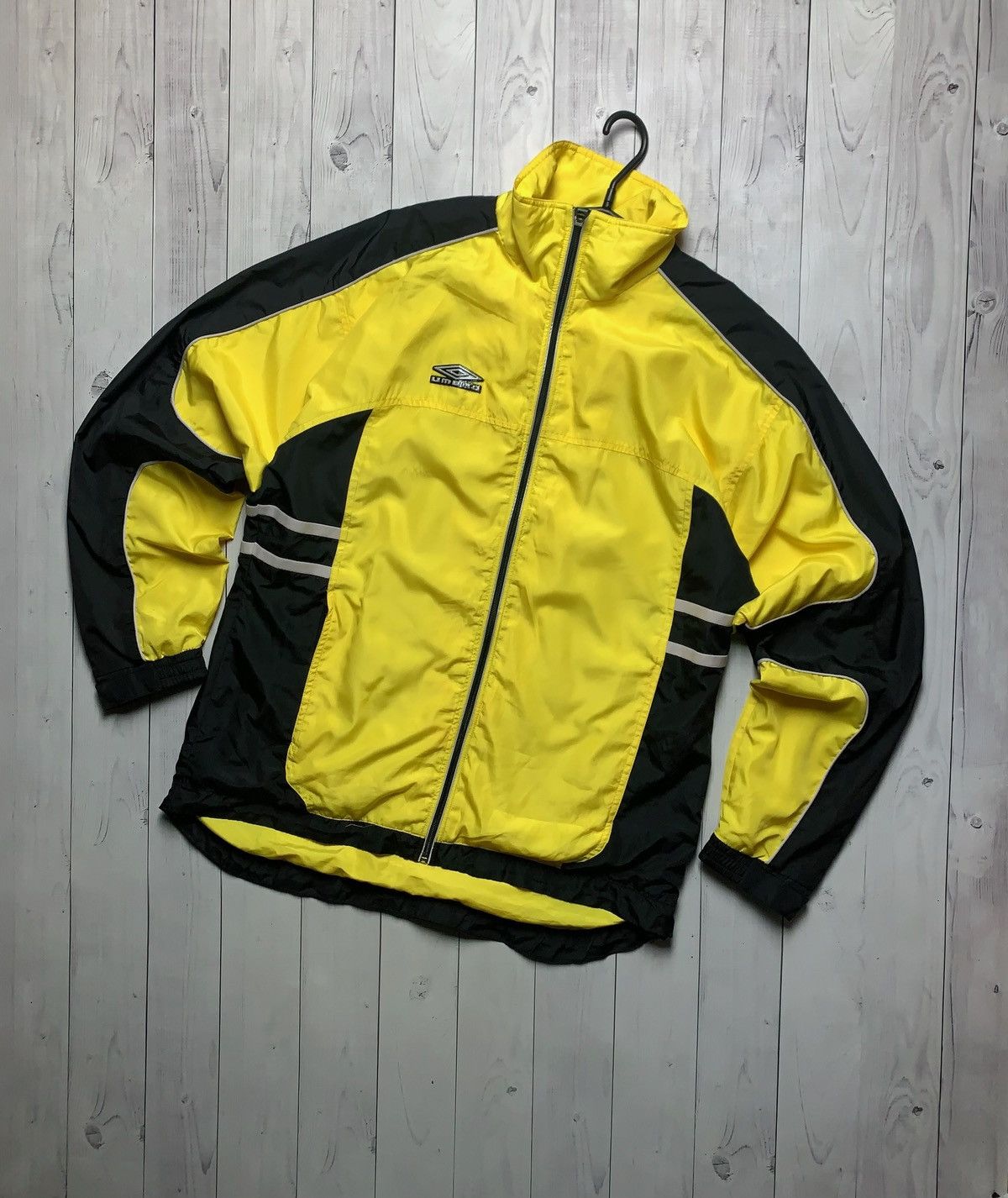 Umbro × Vintage Vintage Umbro track jacket yellow size M logo Size US M / EU 48-50 / 2 - 1 Thumbnail
