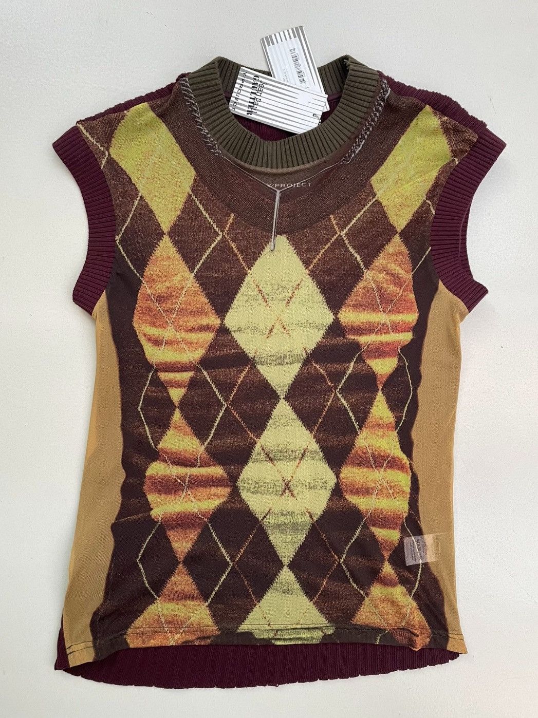 Jean Paul Gaultier × Y/Project Jean Paul Gaultier x Y/Project knit top Size L / US 10 / IT 46 - 1 Thumbnail