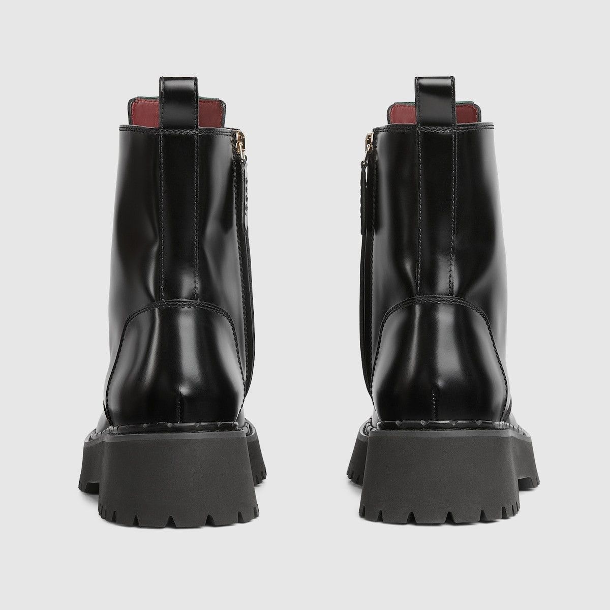 Gucci oc11z1025 Ankle Boots With Web in Black Size US 7.5 / IT 37.5 - 5 Thumbnail