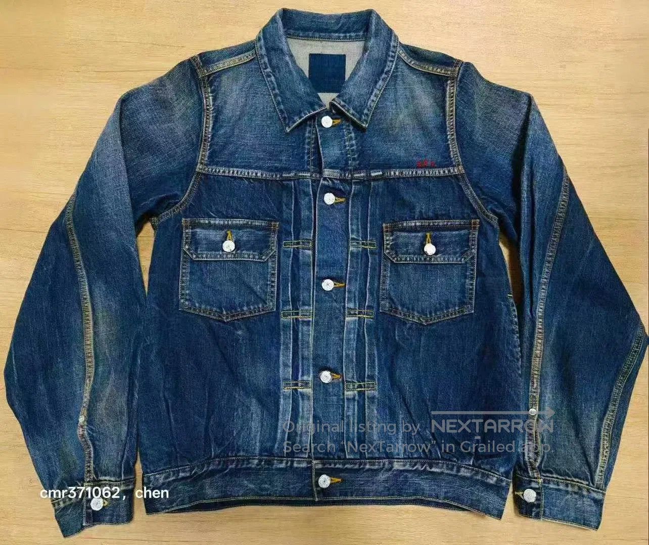 Visvim visvim 101 JKT Jumbo Dry Denim. Size US S / EU 44-46 / 1 - 1 Thumbnail