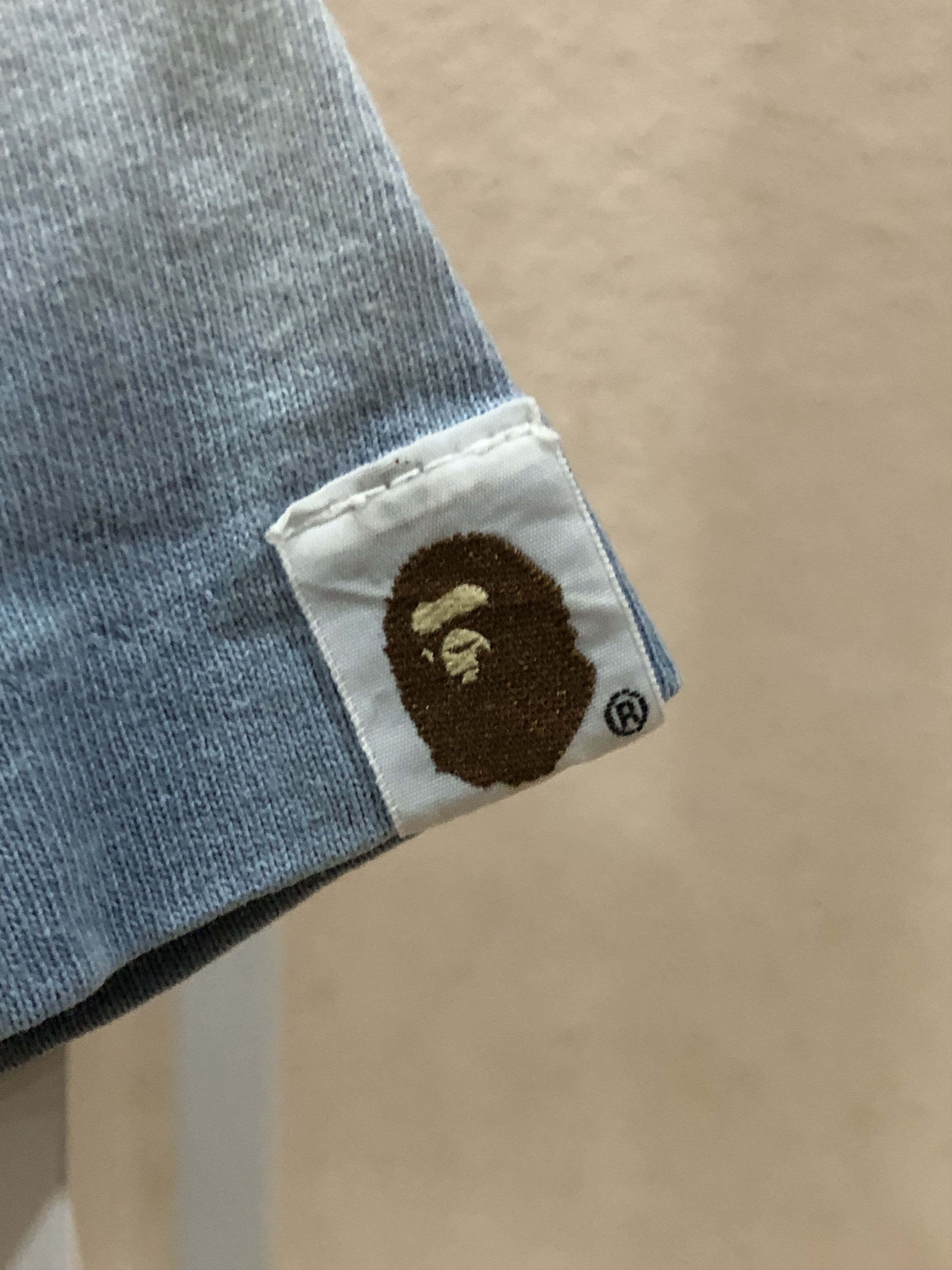 Bape OG 2005 A Bathing Ape College Logo Gradation Tee Size US M / EU 48-50 / 2 - 3 Thumbnail
