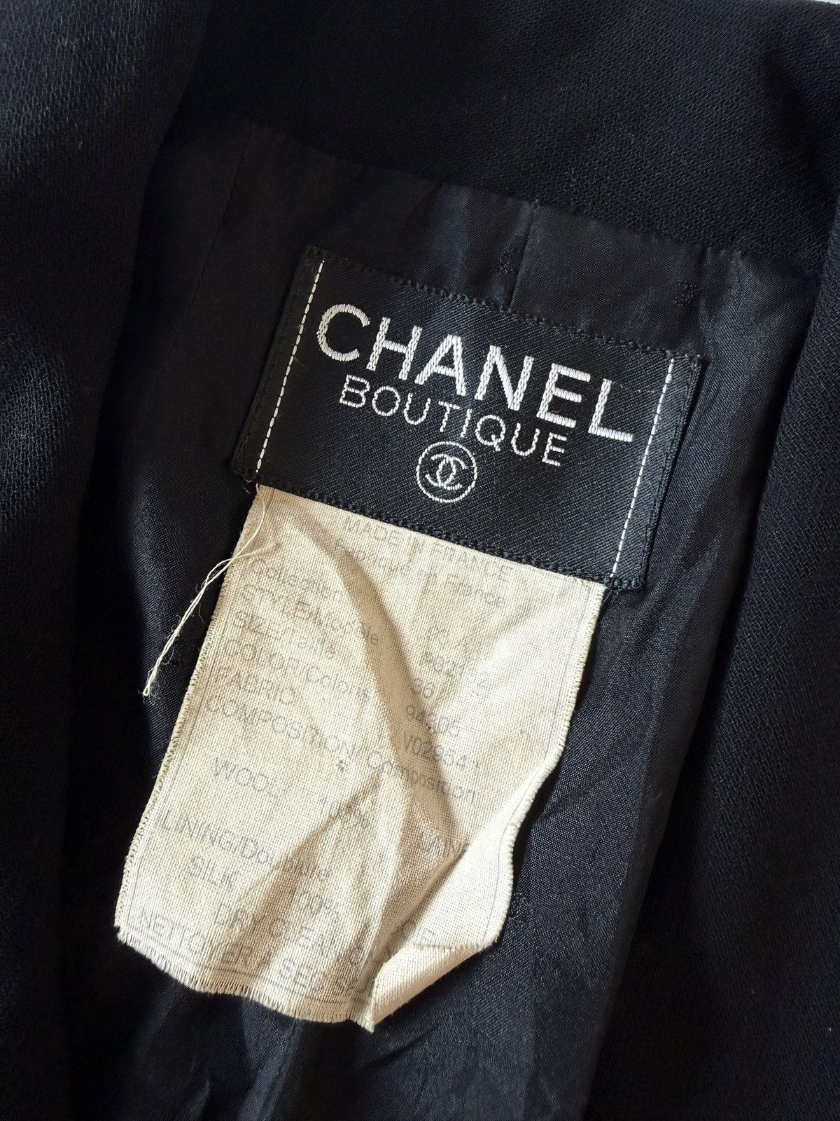 Chanel Chanel Boutique Coco Button Double-Breasted Long Jacket Size XS / US 0-2 / IT 36-38 - 10 Thumbnail