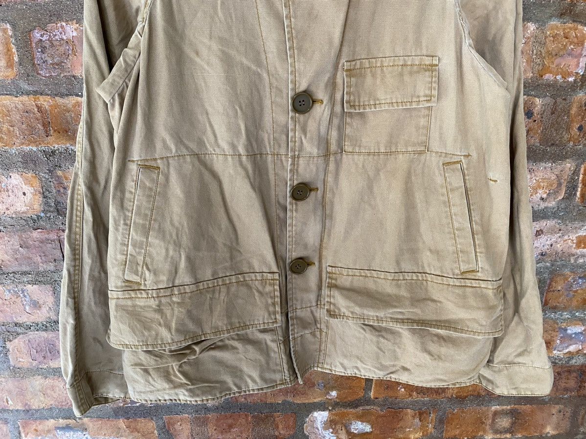 Maison MIHARA YASUHIRO SS04 Zipper collar Survival Multipocket hunting Jacket Size US S / EU 44-46 / 1 - 4 Thumbnail
