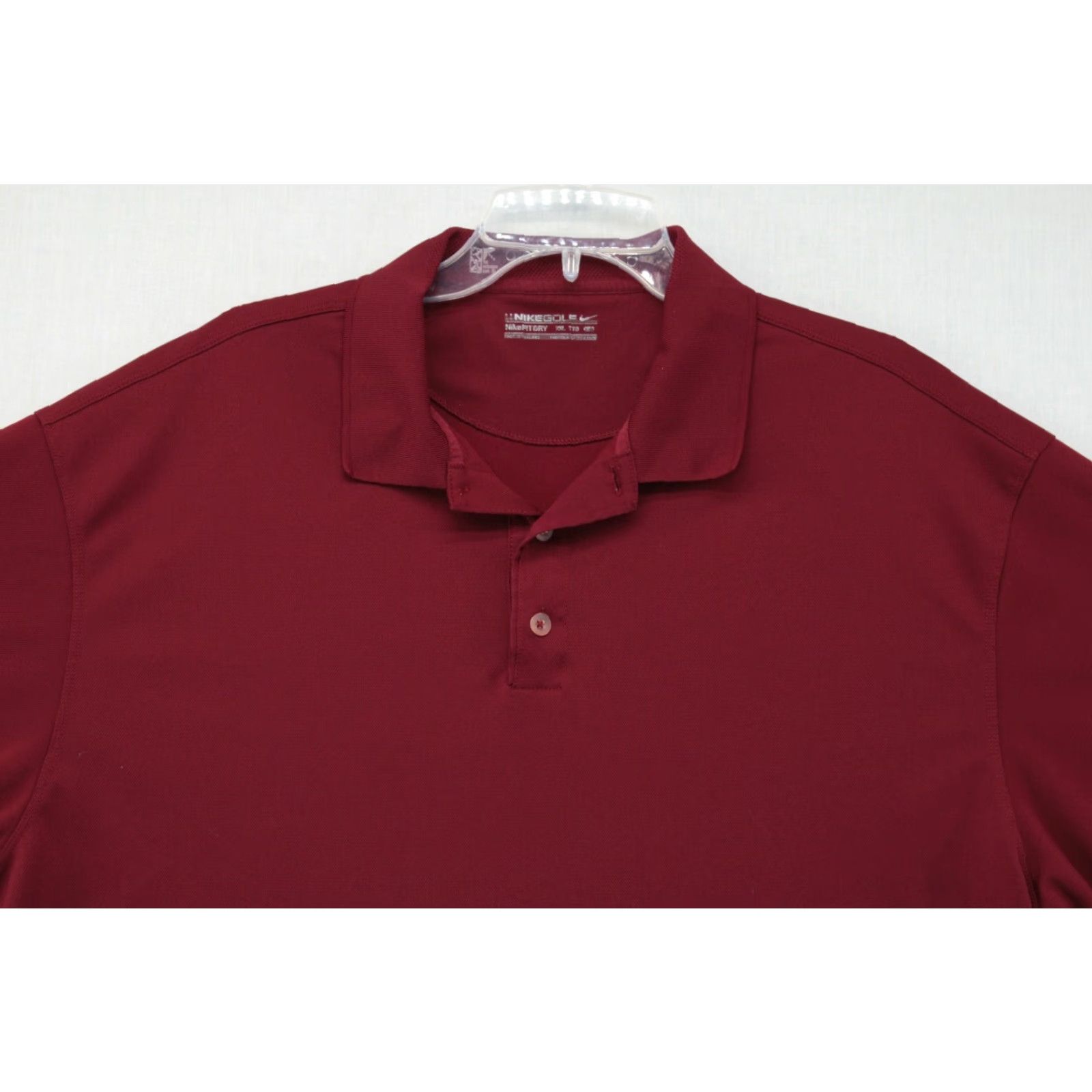 Nike Nike Golf Polo Shirt Men's XXL Red Fit-Dry Performance Golfer Preppy Casual Shirt Size US XXL / EU 58 / 5 - 2 Thumbnail