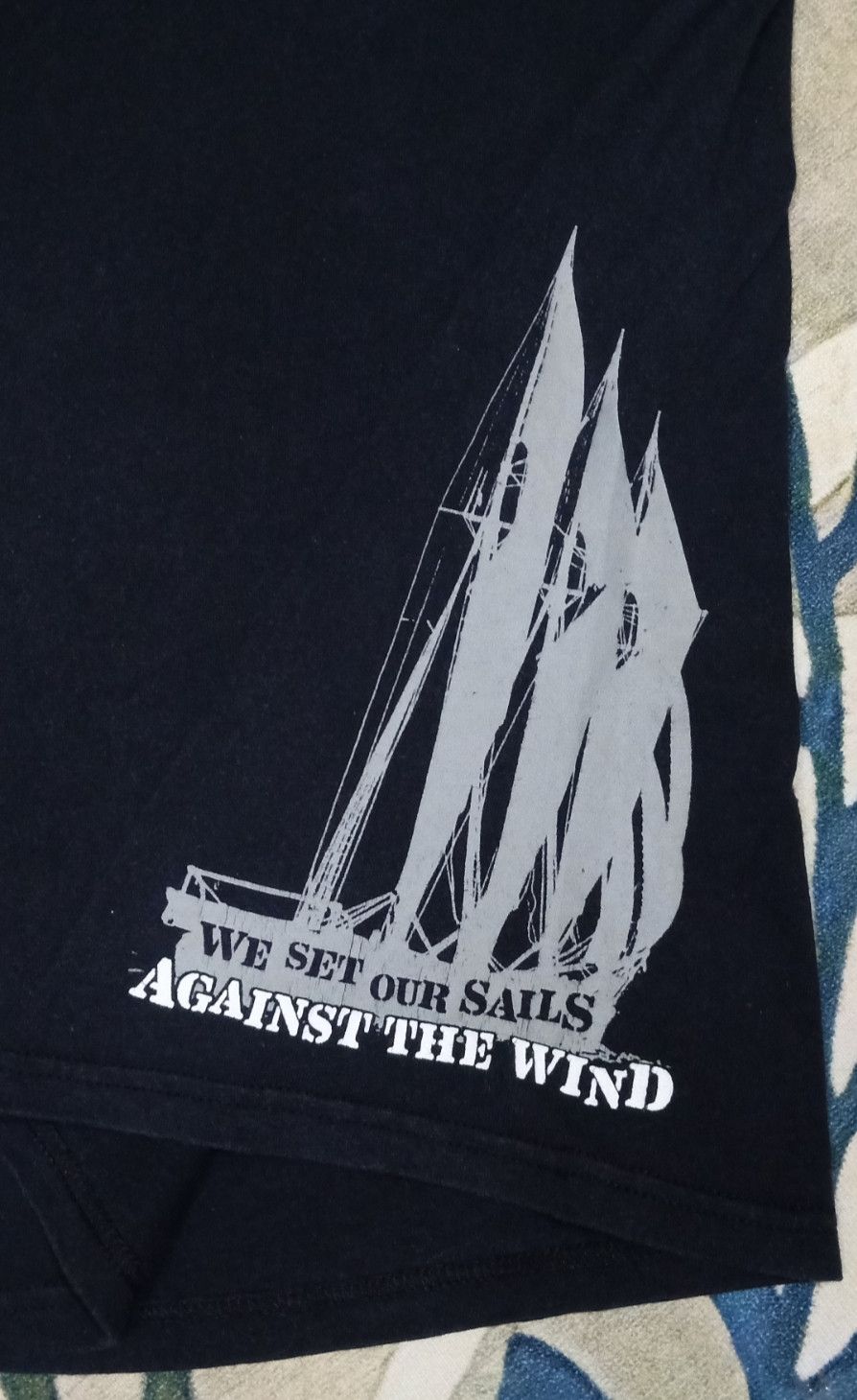 Band Tees Vintage Fall Out Boy : We Set Our Sails Against The Wind Size US XL / EU 56 / 4 - 6 Thumbnail