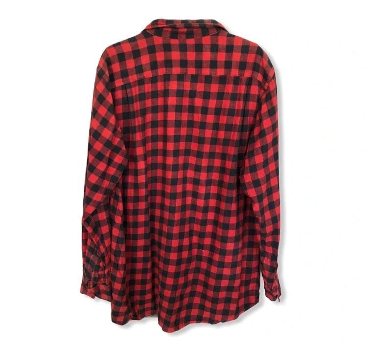 Japanese Brand Japanese Brand Uniqlo Plaid Tartan Flannel Shirt 👕 Size US XL / EU 56 / 4 - 4 Thumbnail