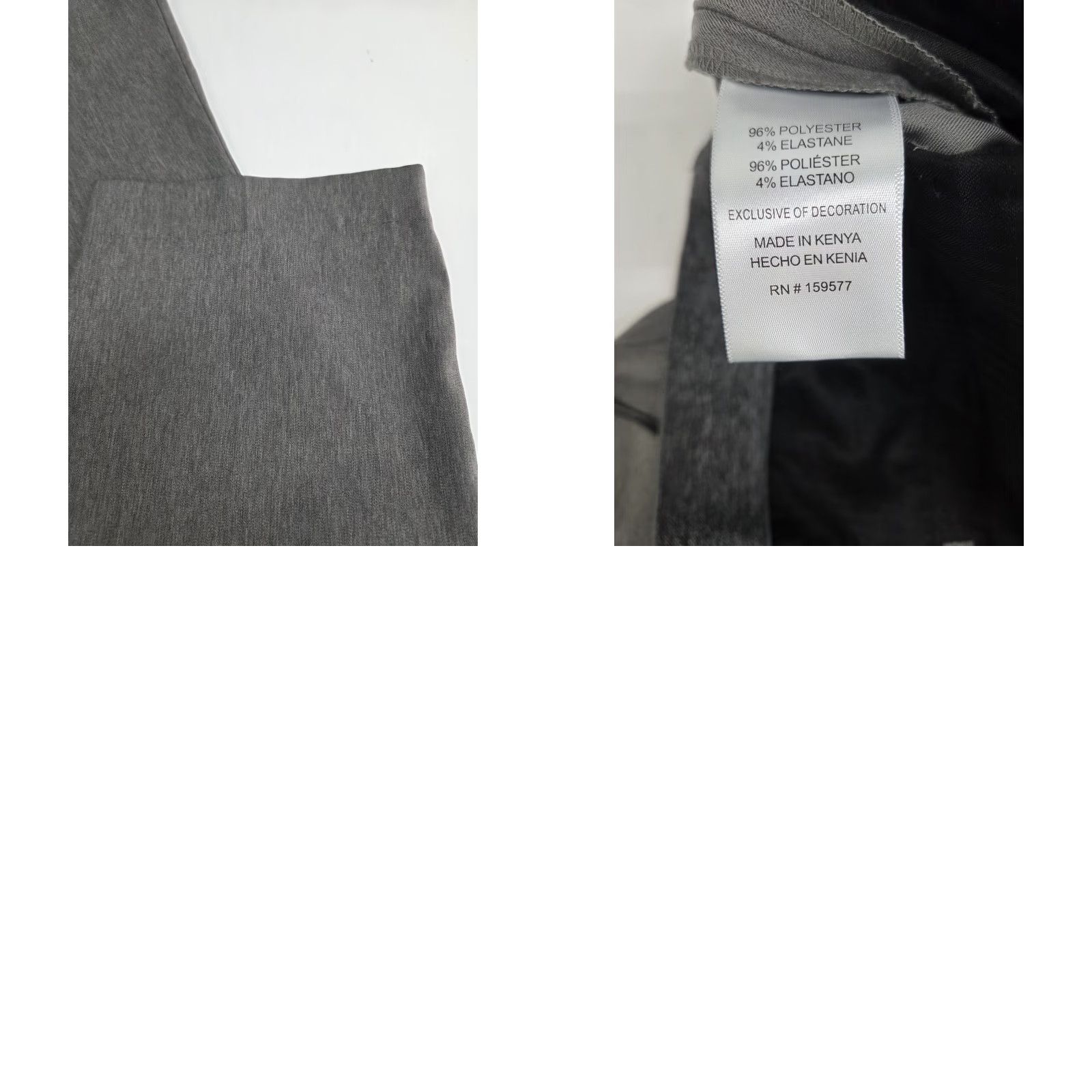 Ben Sherman Ben Sherman Mens Grey Golf Pants Size 34/30 Polyester/Spandex Size US 34 / EU 50 - 9 Thumbnail