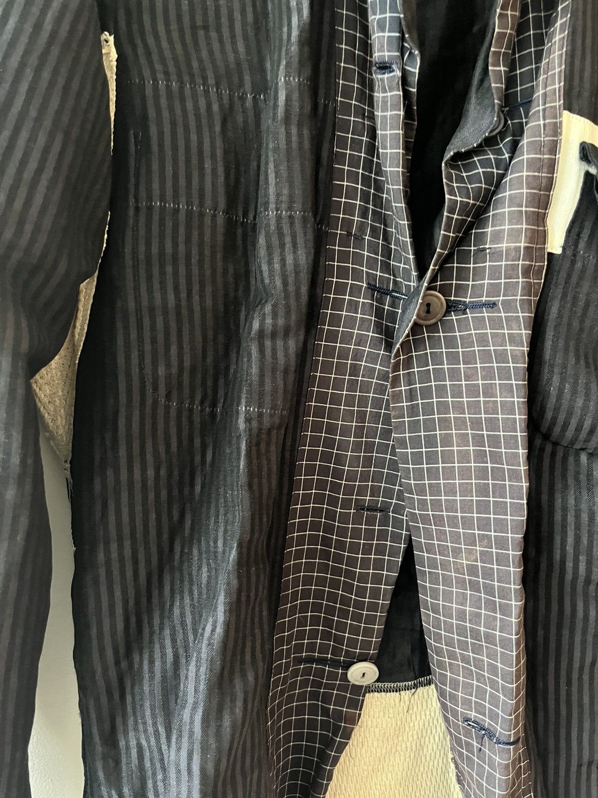 Takahiromiyashita The Soloist. SS11 patchwork cowboy shirt Size US S / EU 44-46 / 1 - 2 Thumbnail