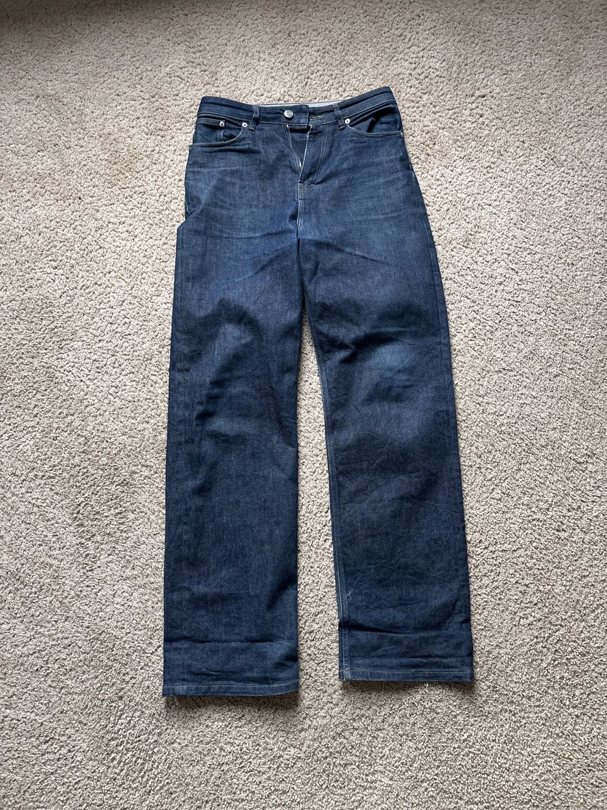 Maison Kitsune Maison Kitsune Raw selvedge denim Size US 31 - 1 Thumbnail