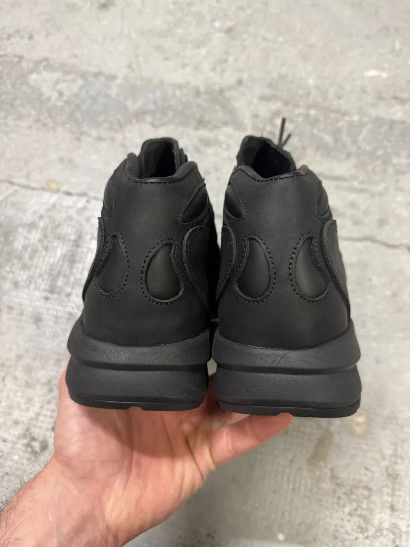 Acne Studios × Vintage Acne Studios Black Akme Military Vibram Horse Leather Sneakers Size US 8 / EU 41 - 4 Thumbnail