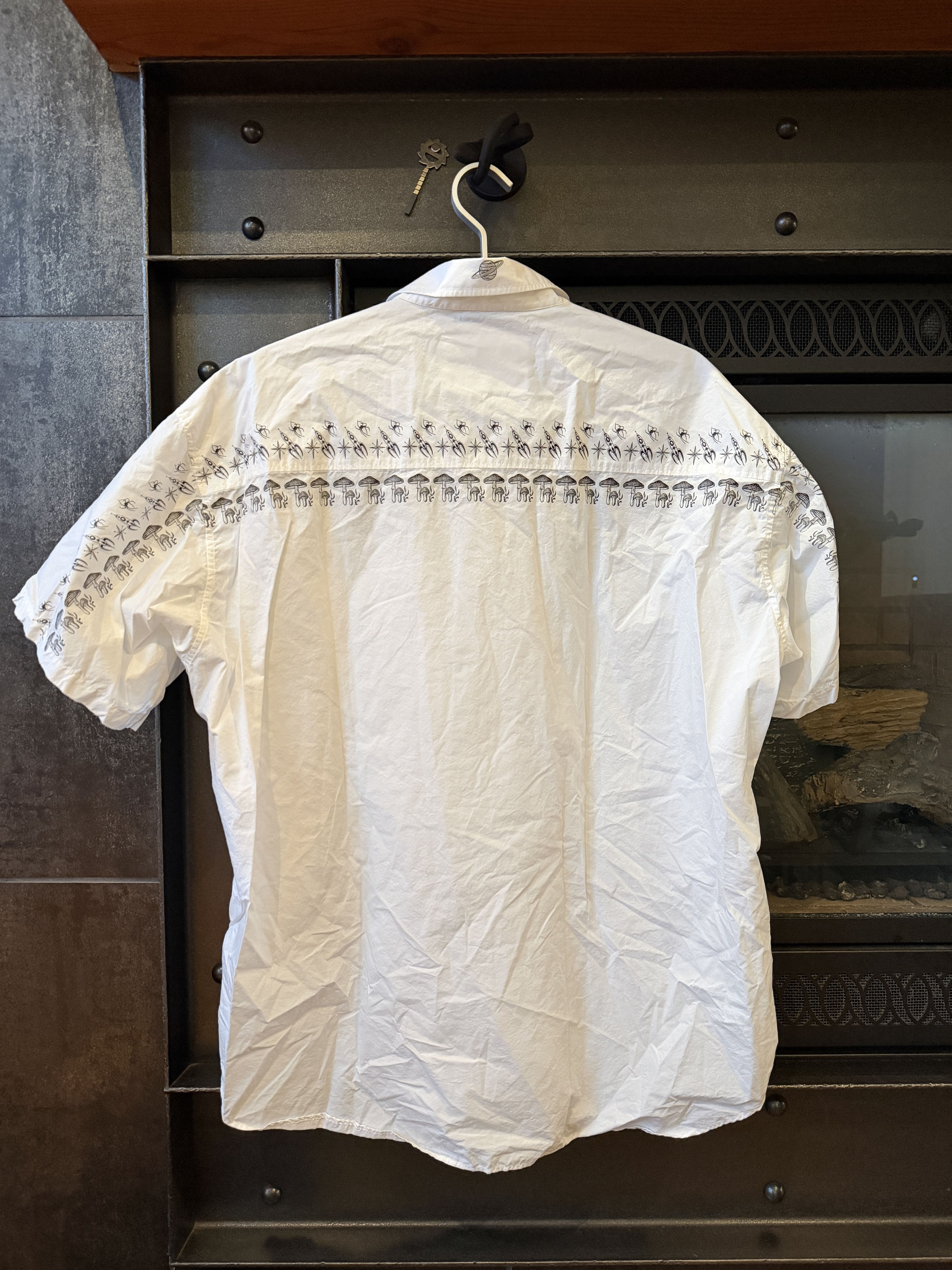 Neighborhood RARE!! NEIGHBORHOOD X DR. WOO Short sleeve button up XL Size US XL / EU 56 / 4 - 16 Thumbnail