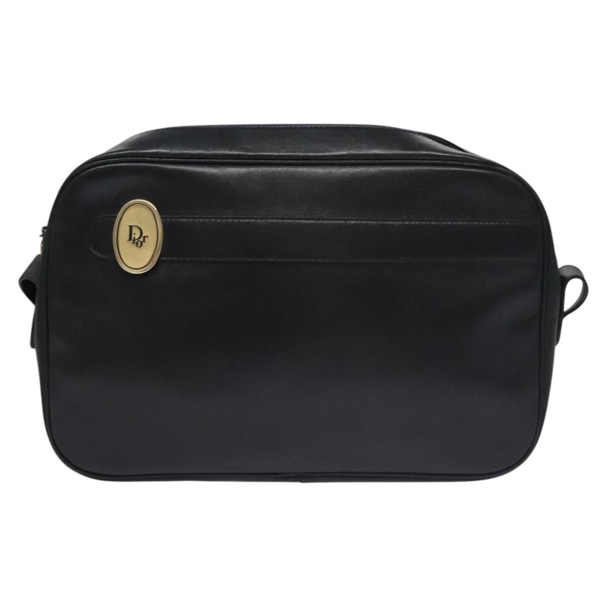 Dior DIOR Shoulder Bag Leather Black Gold Size ONE SIZE - 2 Thumbnail