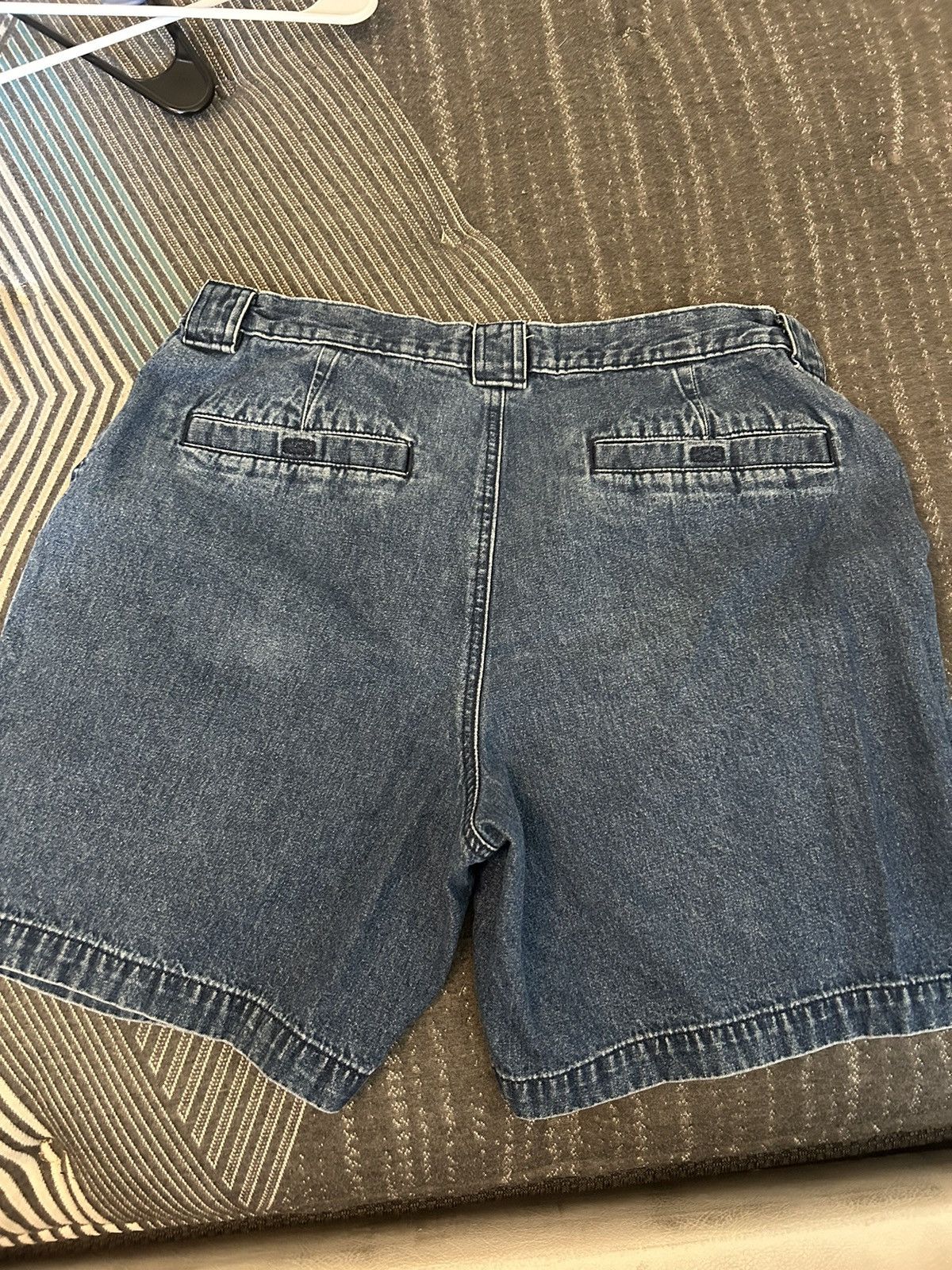 Other Vintage navy blue cargo shorts Size US 34 / EU 50 - 3 Thumbnail