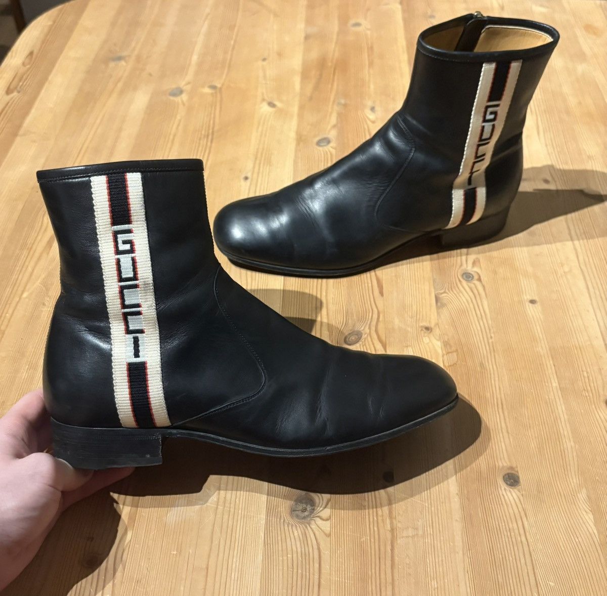Gucci Gucci Stripe Boots Size US 9 / EU 42 - 2 Thumbnail