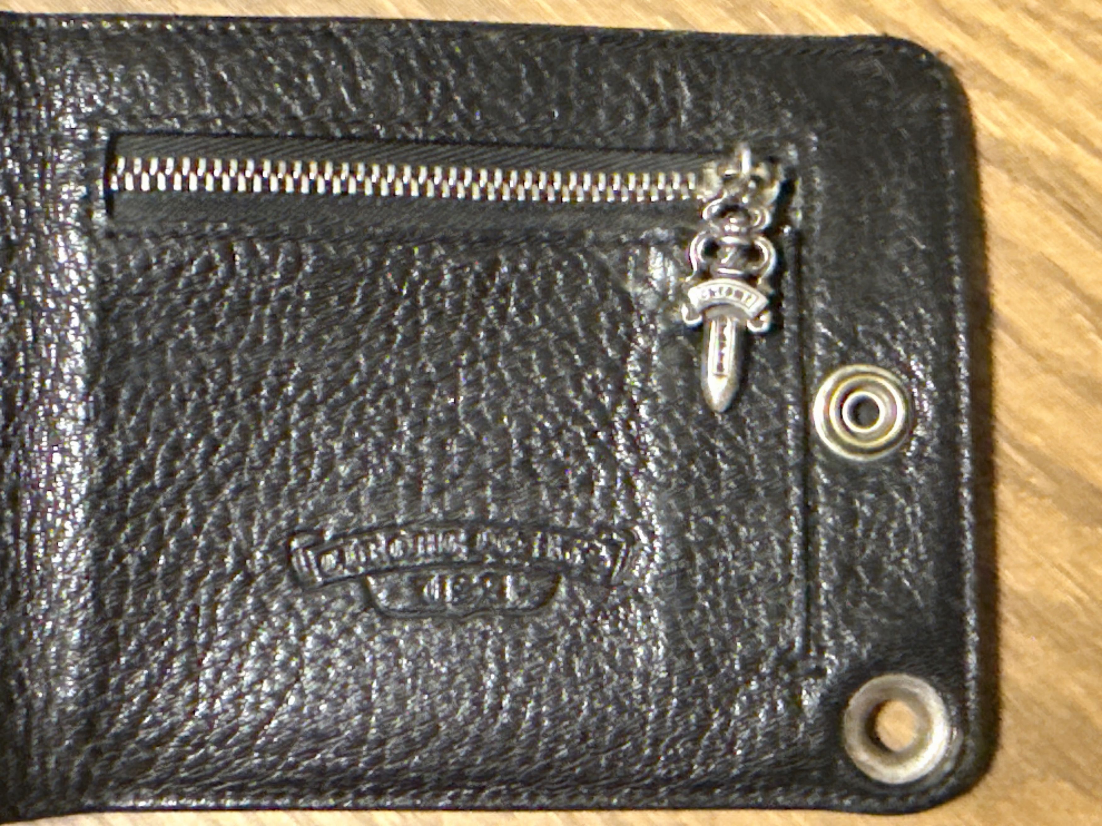 Chrome Hearts Rare Chrome hearts Black Alligator Leather Wallet Size ONE SIZE - 6 Thumbnail