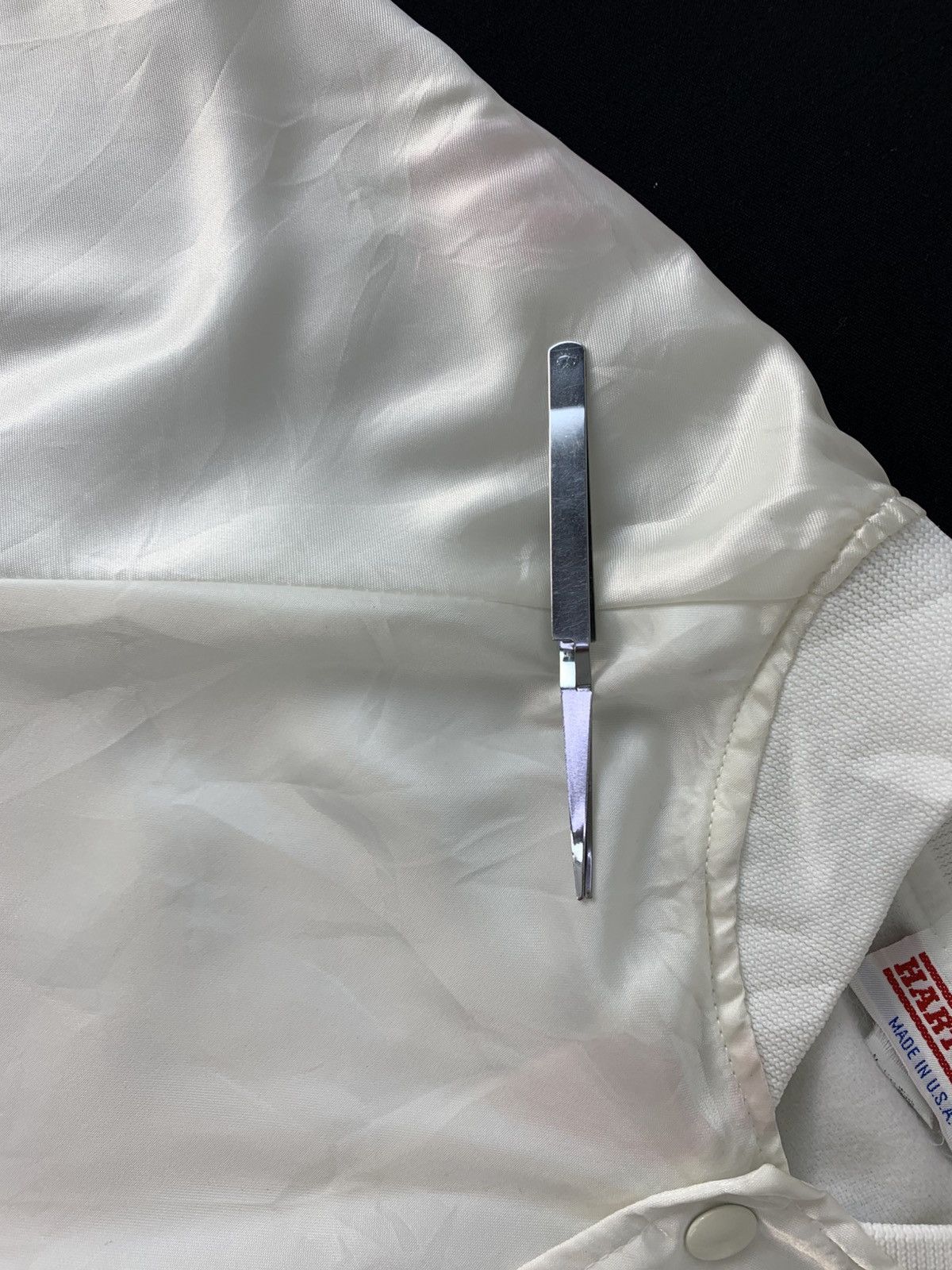 Other 90s Hartwell Federal Express Fedex Satin Bomber White Jacket Size US XL / EU 56 / 4 - 14 Thumbnail