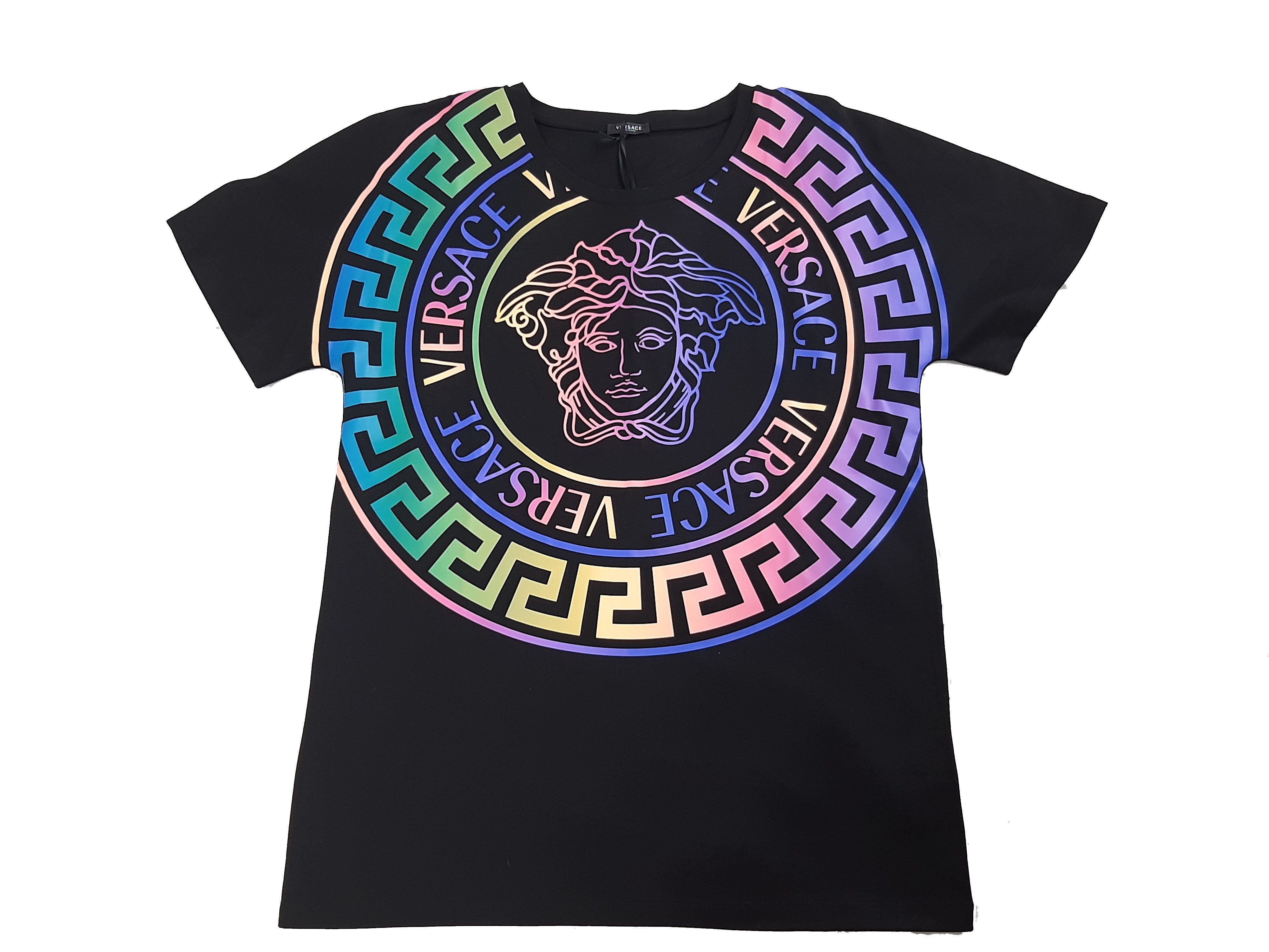 Versace Versace Medusa Head Logo Print T-Shirt Women's Size IT 40 Size S / US 4 / IT 40 - 5 Thumbnail