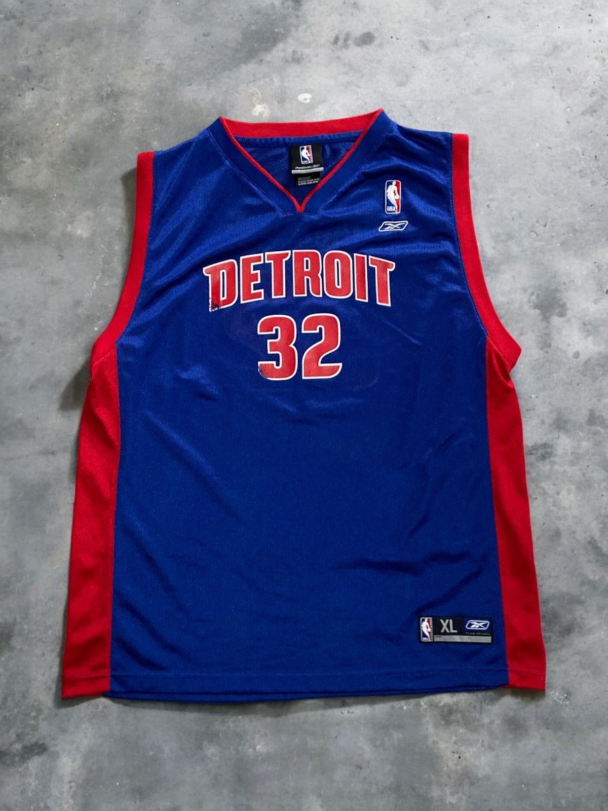NBA × Reebok × Vintage Vintage Reebok Detroit pistons Hamilton Jersey S y2k 90’s Size US S / EU 44-46 / 1 - 1 Thumbnail