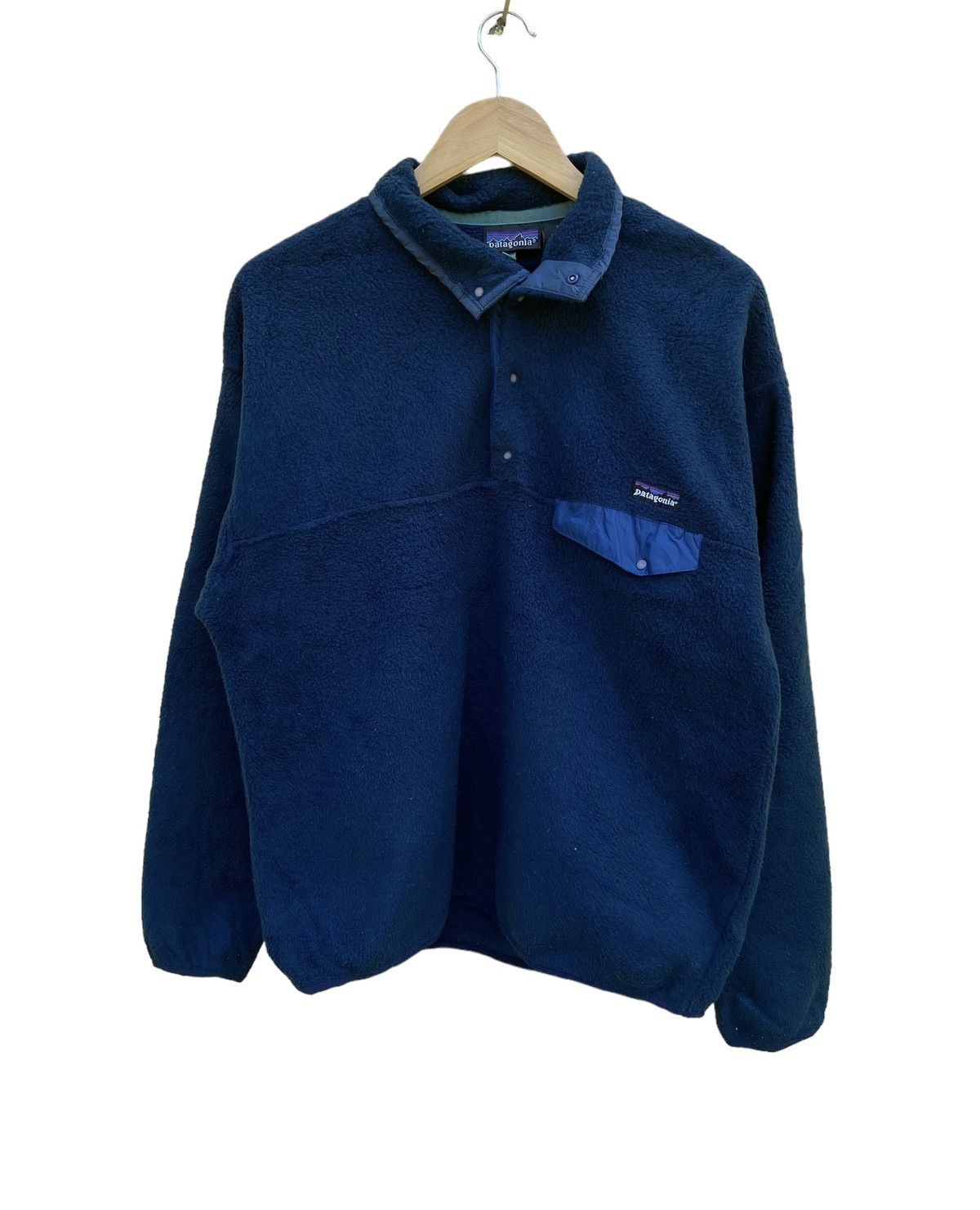 Patagonia Vintage Patagonia fleece half button jacket Size US M / EU 48-50 / 2 - 1 Thumbnail