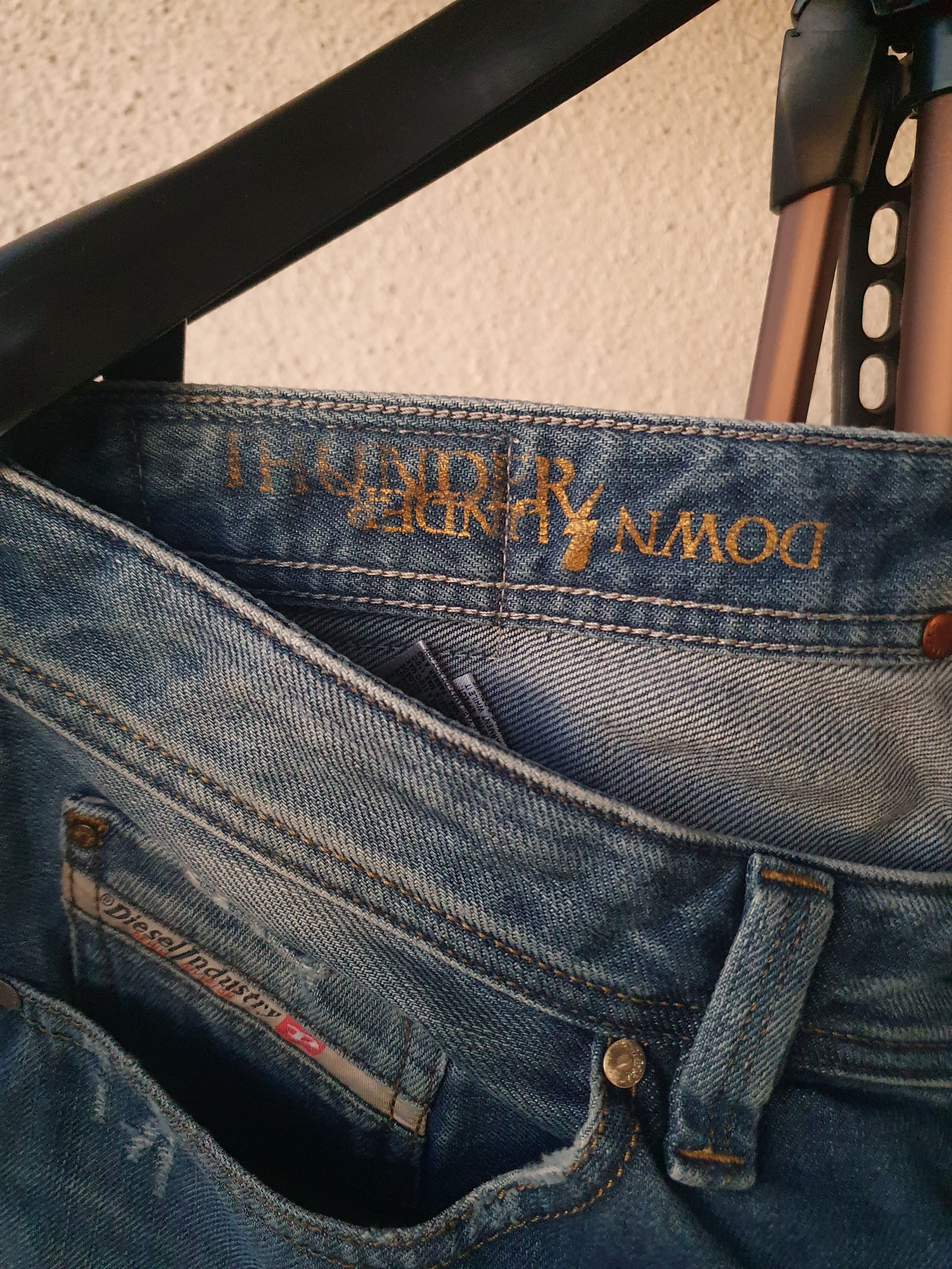 Diesel Diesel Thunder Down Under Larkee-T Regular Tapered jeans 32 Size US 32 / EU 48 - 11 Thumbnail