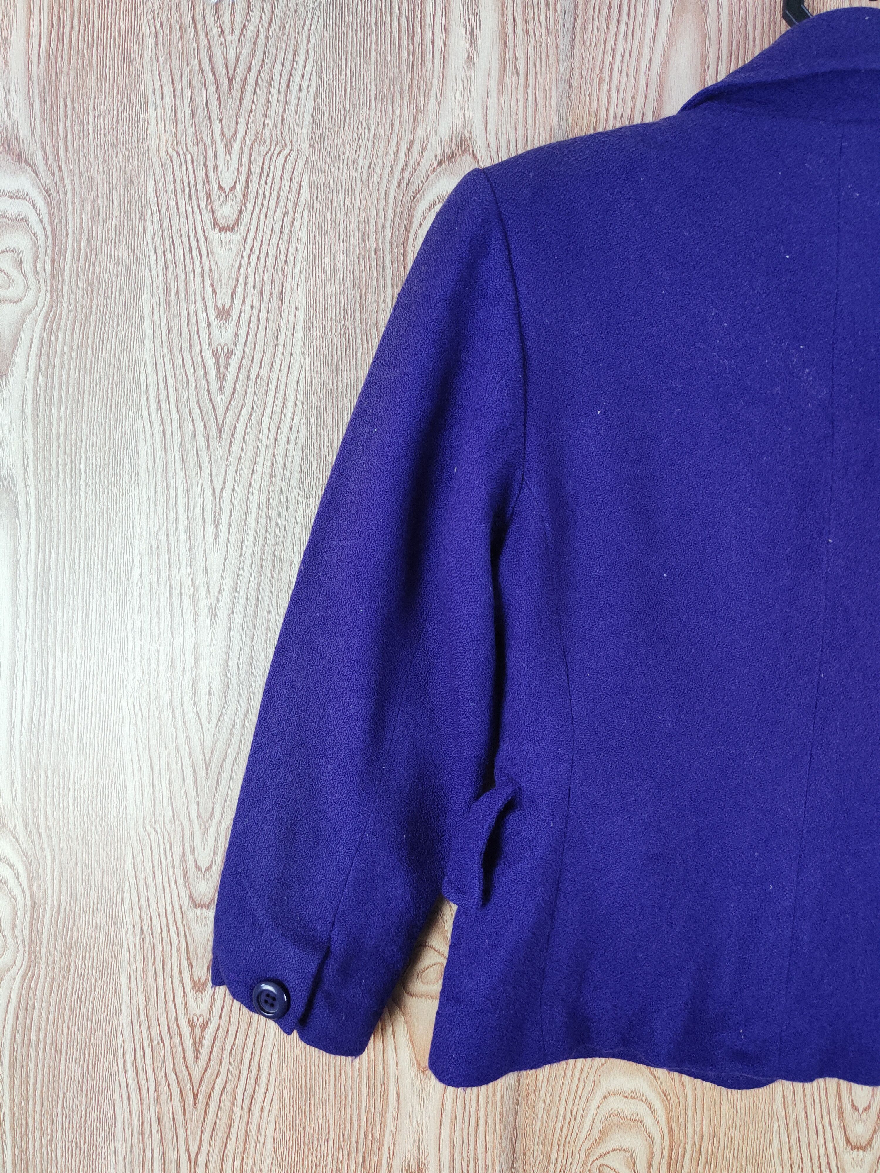 Yves Saint Laurent Yves Saint Laurent ripped vintage Purple Jackets #W468 Size M / US 6-8 / IT 42-44 - 10 Thumbnail