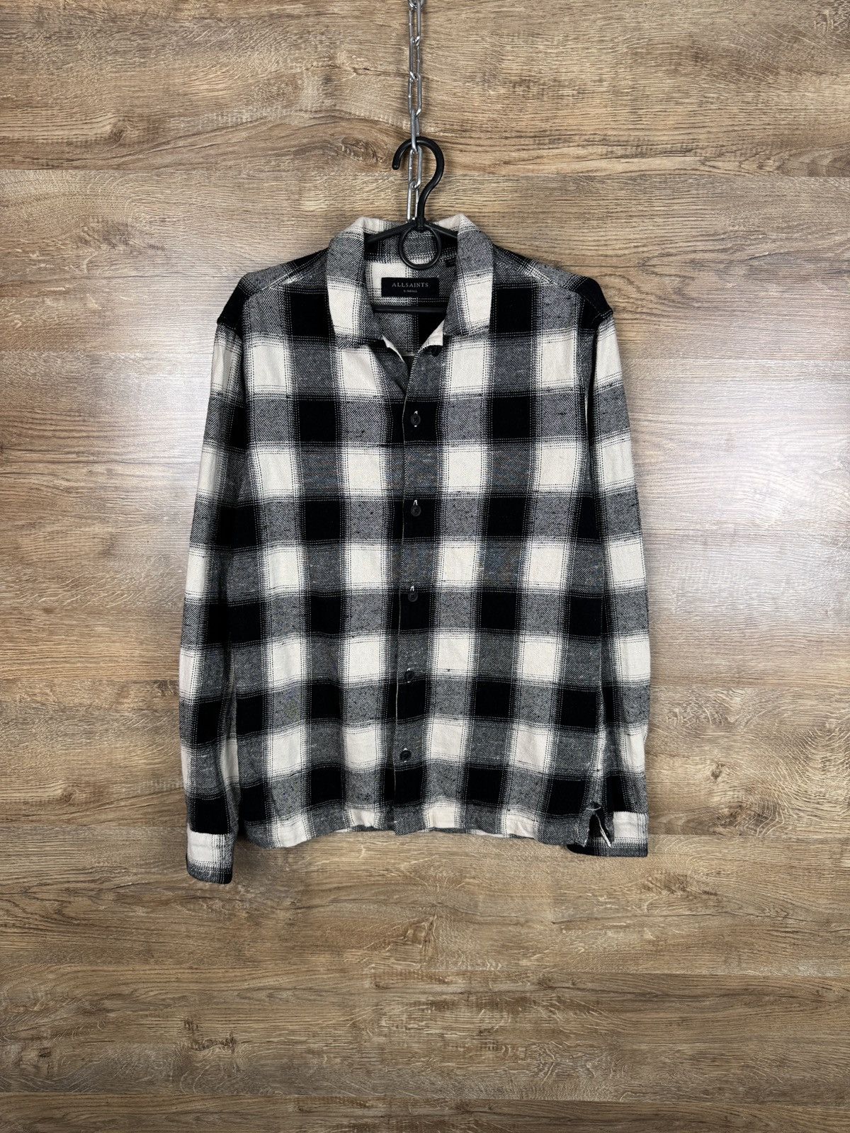 Allsaints Mens Vintage AllSaints ALAMOSA LS SHIRT button up flannel Size US S / EU 44-46 / 1 - 1 Thumbnail