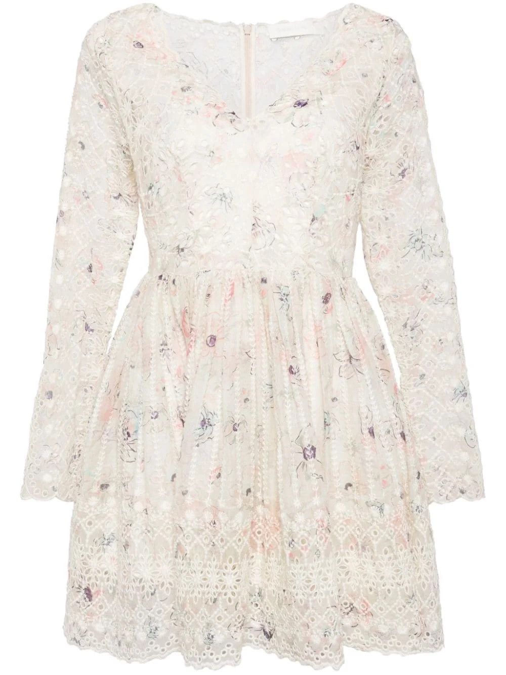 Zimmermann oc11z0226 Halliday Minidress In Multicolo Size XS / US 0-2 / IT 36-38 - 1 Thumbnail