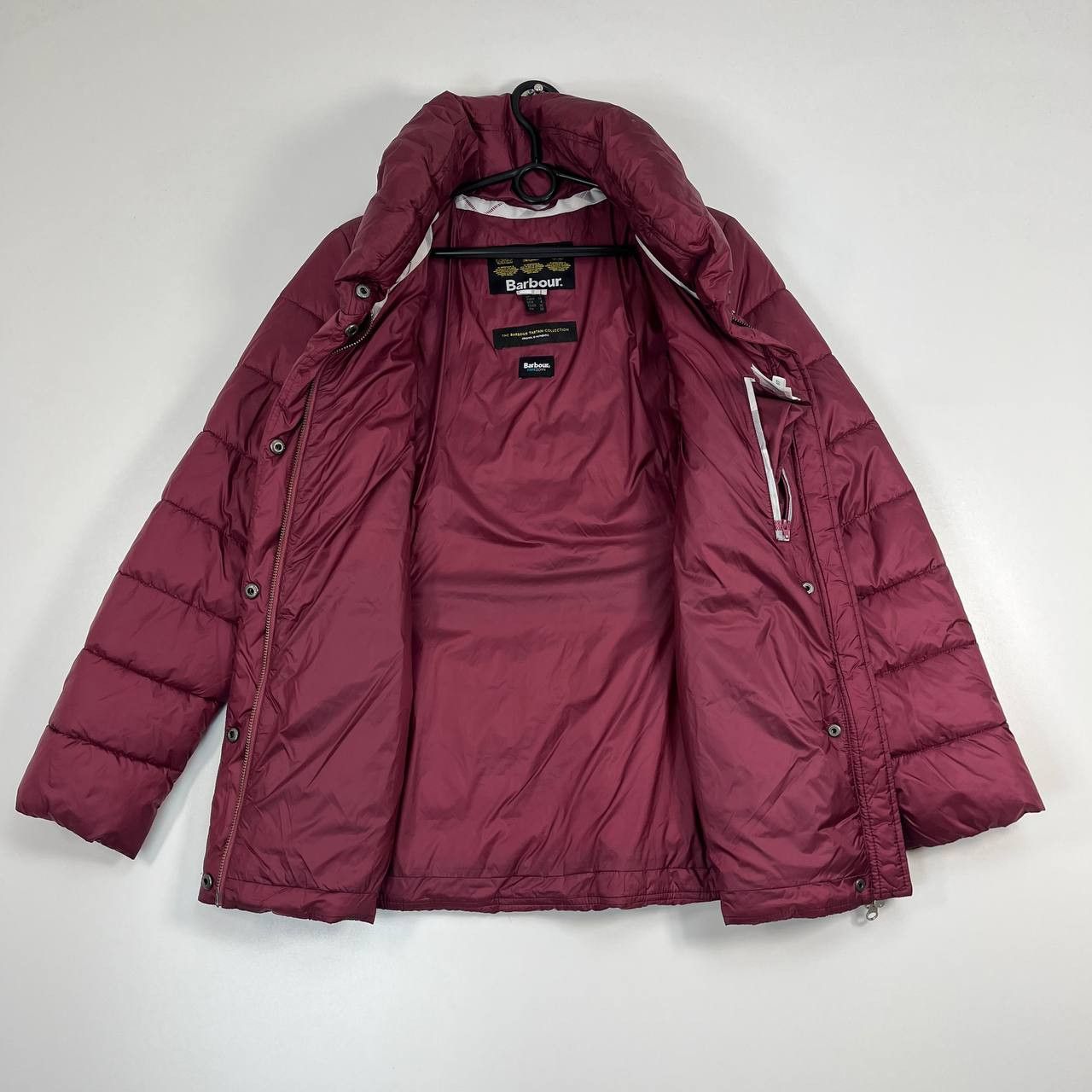 Barbour Barbour Reid Quilted Jacket Burgundy Womens Size UK 8 EU 34 Size M / US 6-8 / IT 42-44 - 3 Thumbnail