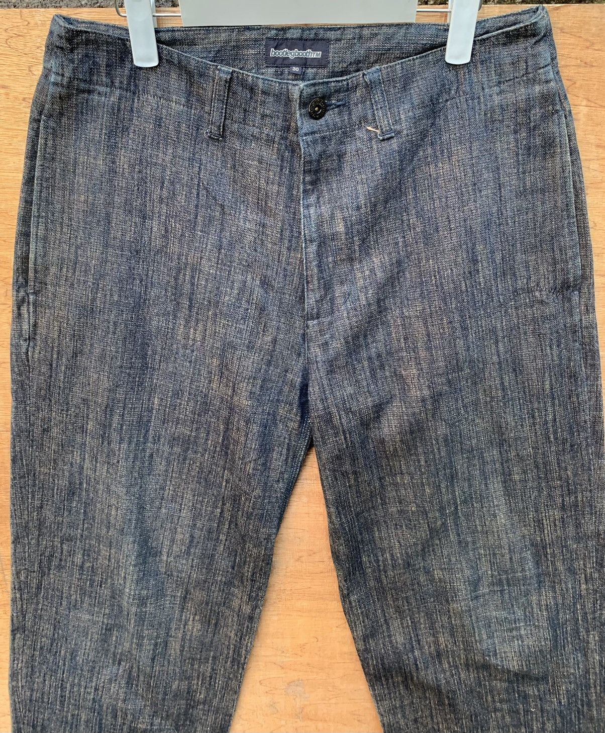 Japanese Brand 🔥🔥 bootlegboothTM Blue Denim Jeans Size US 31 - 6 Thumbnail