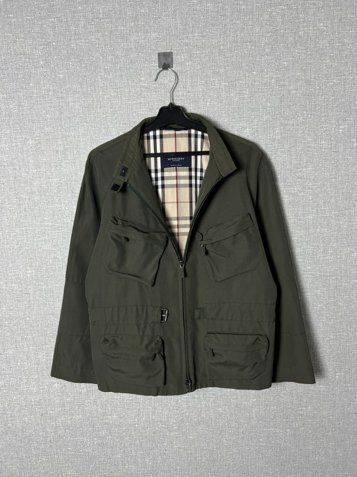 Burberry Burberry London Field Jacket Nova Check Lining Utility Coat Size M / US 6-8 / IT 42-44 - 8 Thumbnail
