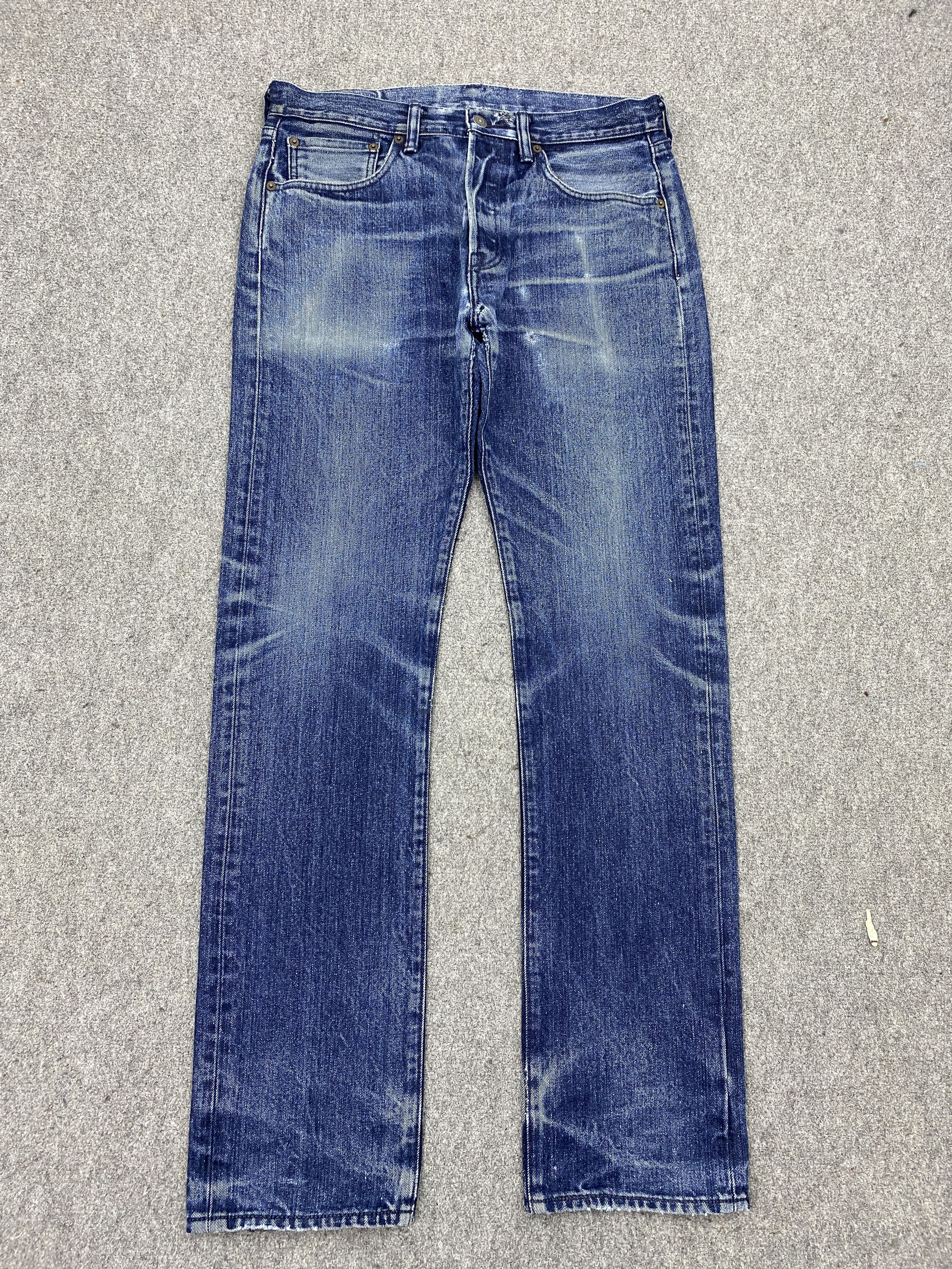 Levi's Vintage Levis 501 Faded Jeans DP2756 Size US 33 - 1 Thumbnail