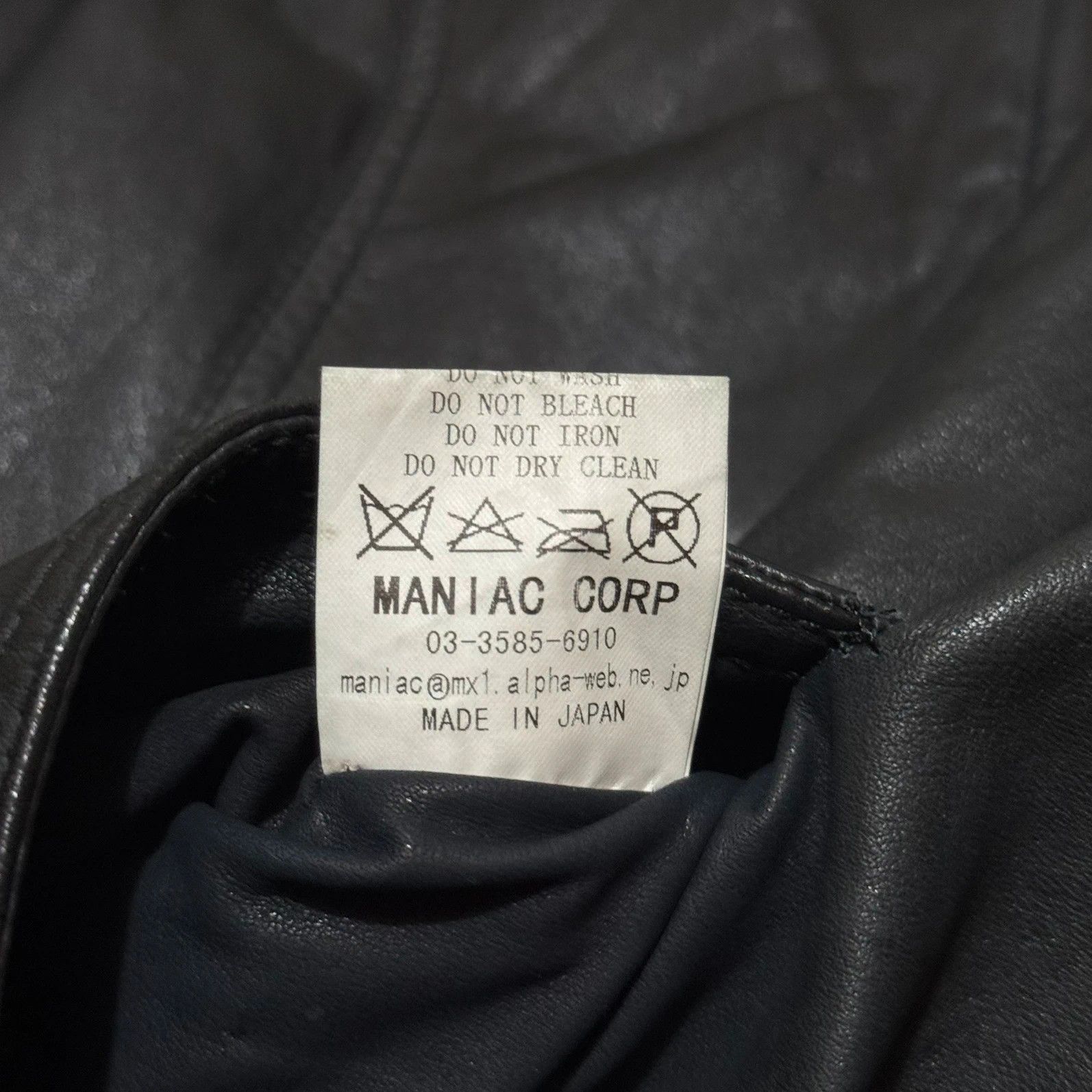 Le Grande Bleu (L.G.B.) Lgb no s-riders calf skin leather jacket Size US M / EU 48-50 / 2 - 7 Thumbnail