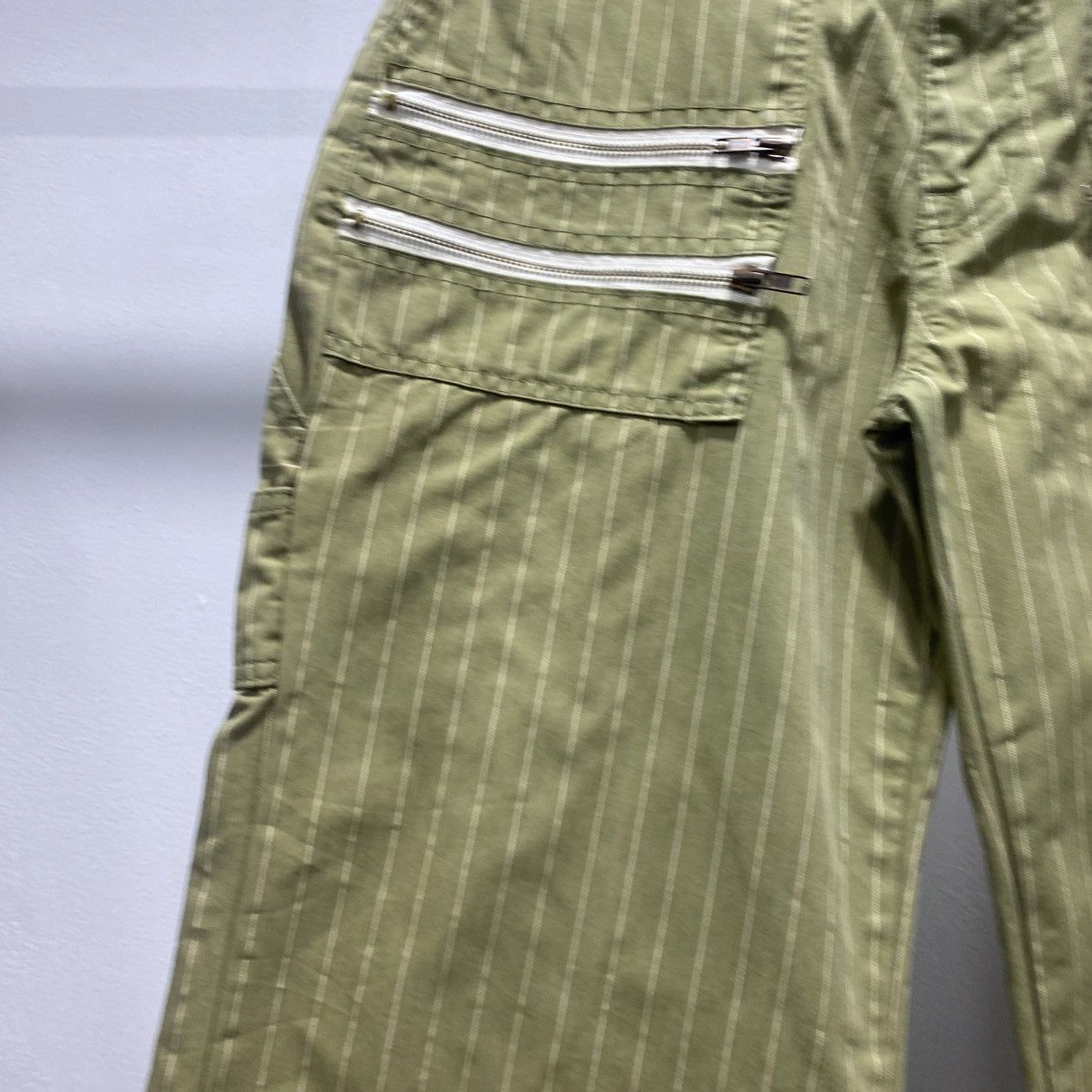 Vintage Baggy☠️ Mu Industry Loose Relaxed Wide Pants Army Size US 30 / EU 46 - 4 Thumbnail