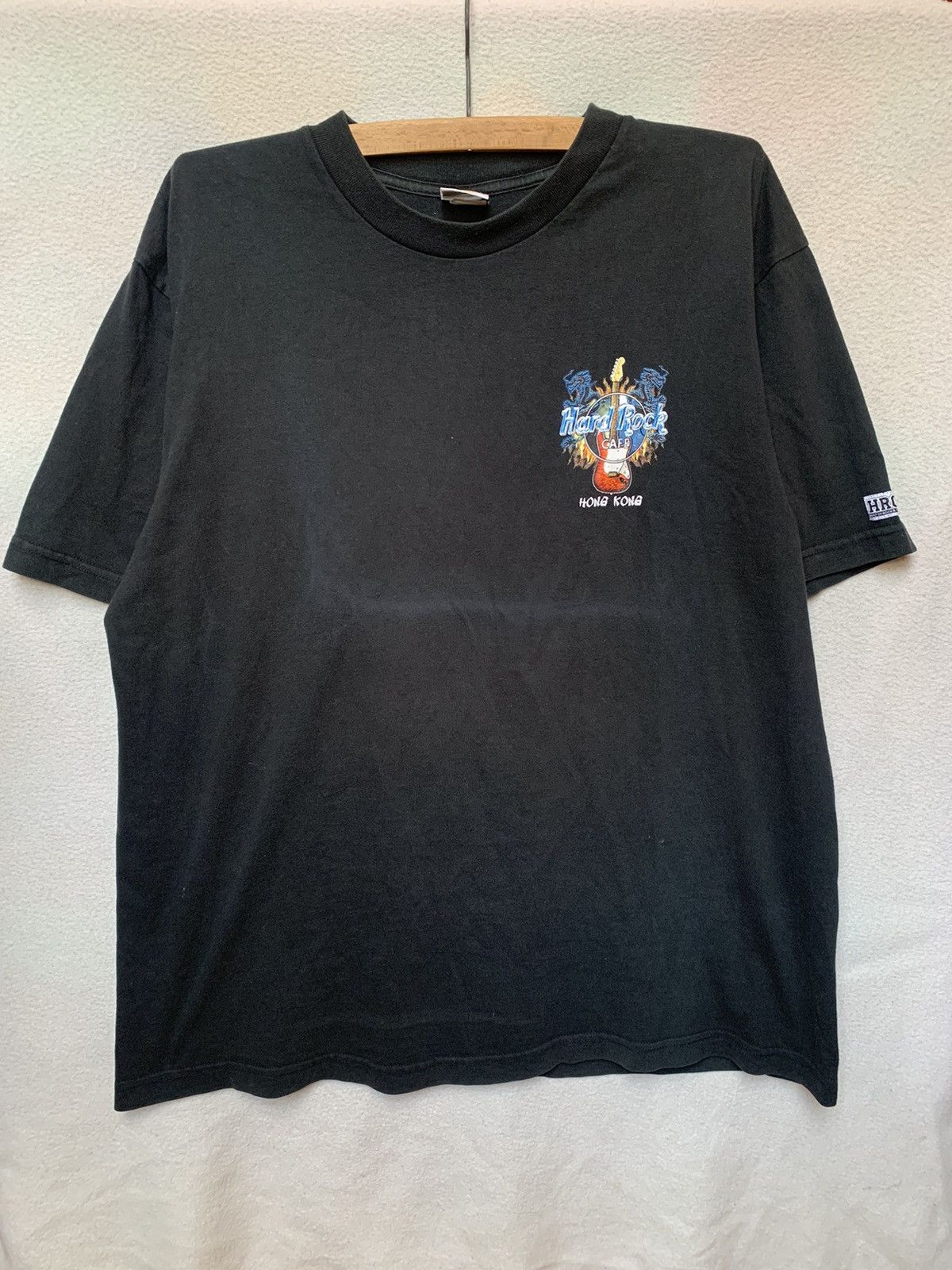 Hard Rock Cafe × Vintage Vintage Oversized Hard Rock Cafe Hong Kong T-Shirt | L-XL Size US XL / EU 56 / 4 - 2 Thumbnail