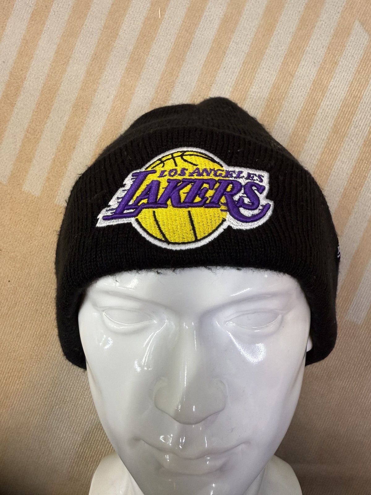 47 Brand × NBA Lakers Beanie Os Size ONE SIZE - 1 Thumbnail