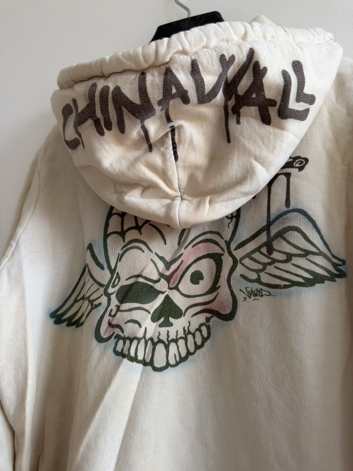 The Great China Wall *RARE* 90s VINTAGE THE GREAT CHINA WALL TGCW HOODIE INK LA Size L / US 10 / IT 46 - 6 Thumbnail