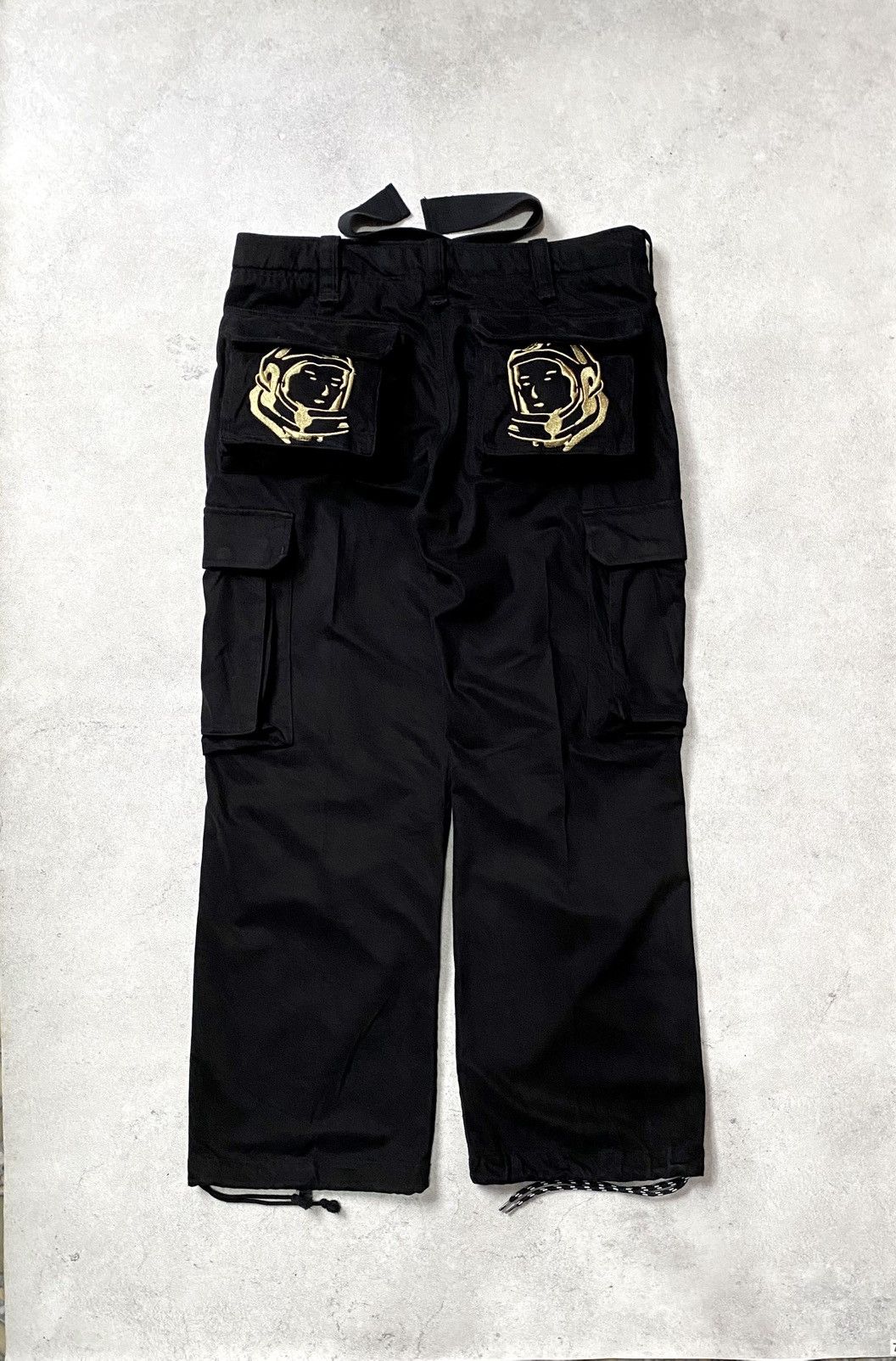 BILLIONAIRE BOYS CLUB OG LOGO GOLD, ASTRONAUT CARGO PANTS
