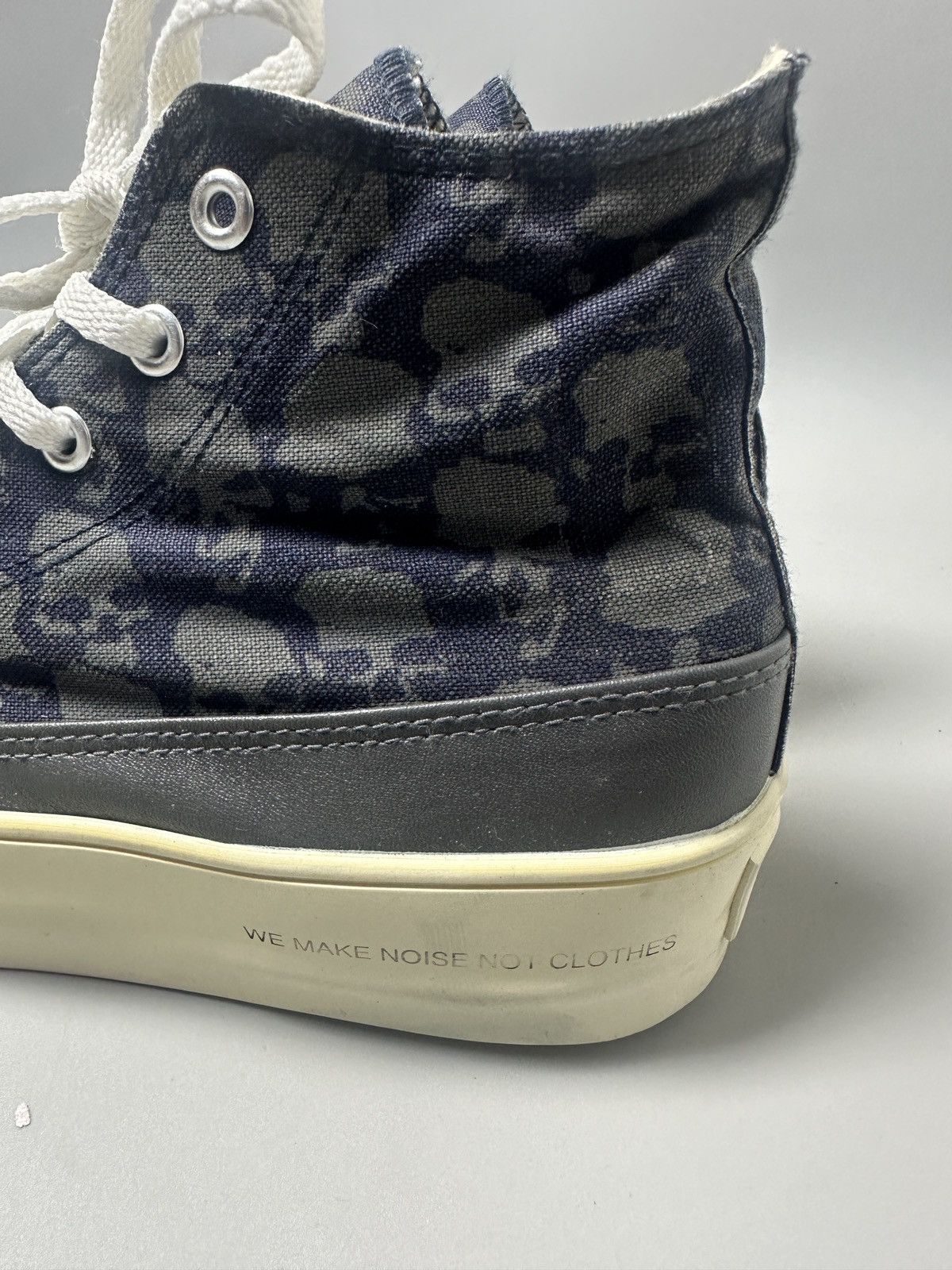 Jun Takahashi UNDERCOVER S’S16 / SKULL HIGH TOP Size US 8.5 / EU 41-42 - 10 Thumbnail