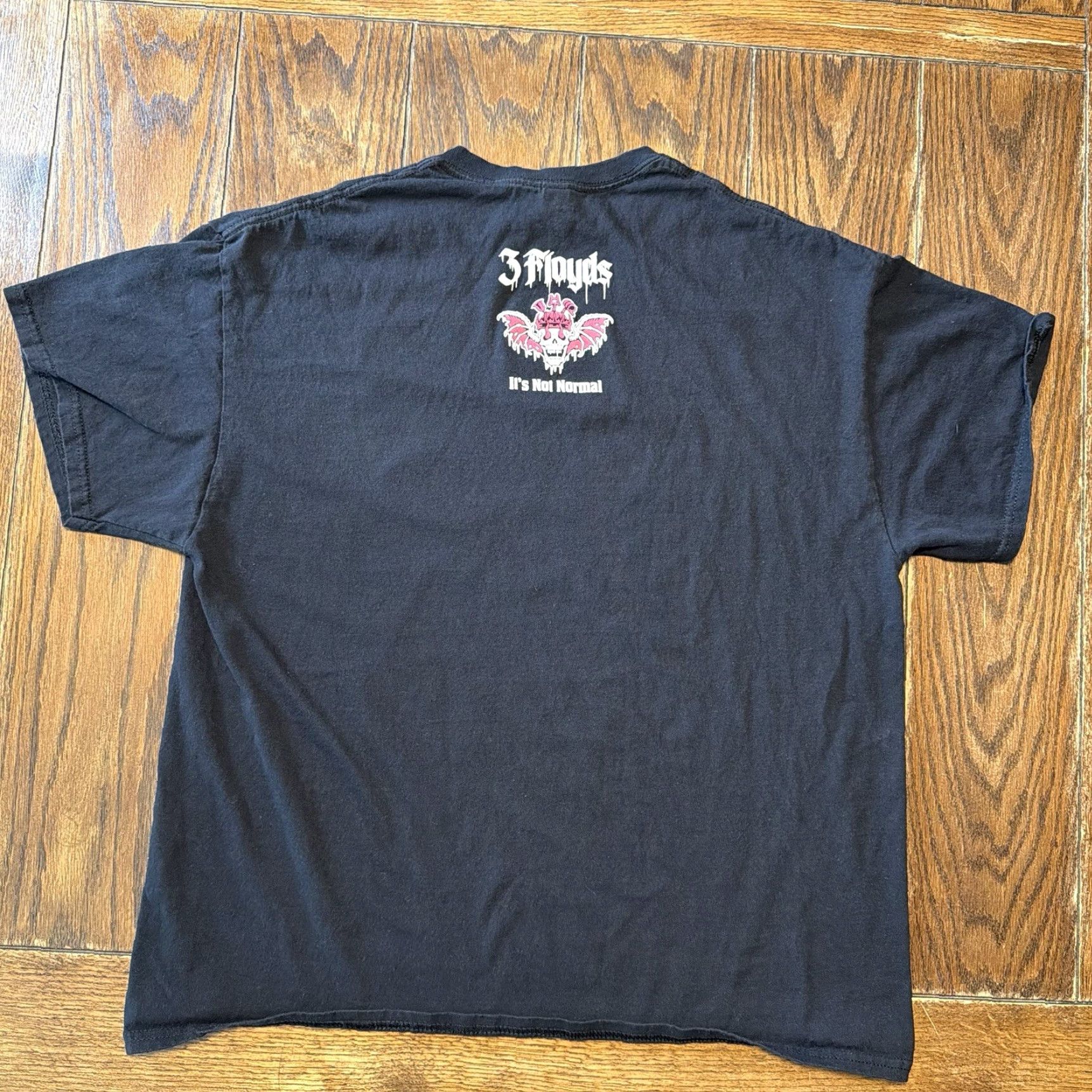 CO Three Floyds Brewing Co Turbo Reaper IPA T Shirt XL Black Double Sided Beer Shirt Men Size US XL / EU 56 / 4 - 5 Thumbnail