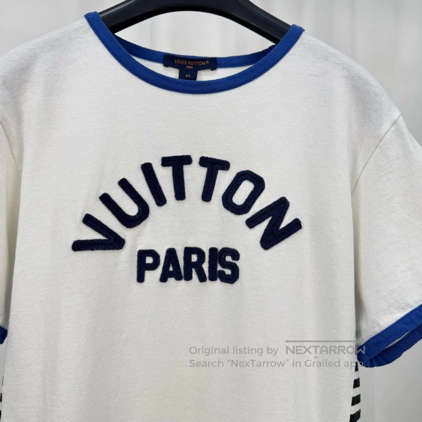 Louis Vuitton Louis Vuitton Flocked Letter Short Sleeve. Size XS / US 0-2 / IT 36-38 - 3 Thumbnail