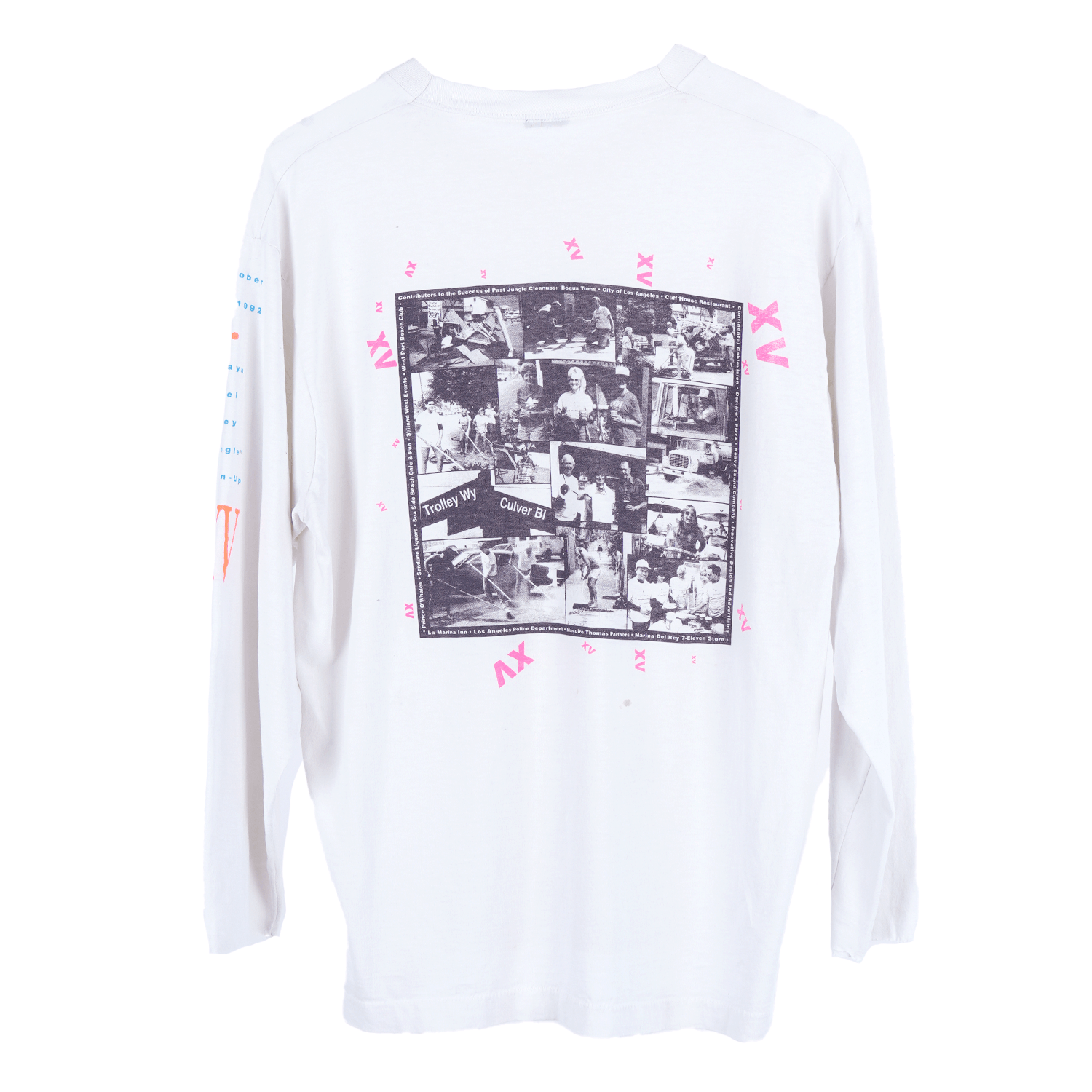 Vintage NEWSPAPER LONGSLEEVE Size US XL / EU 56 / 4 - 1 Thumbnail