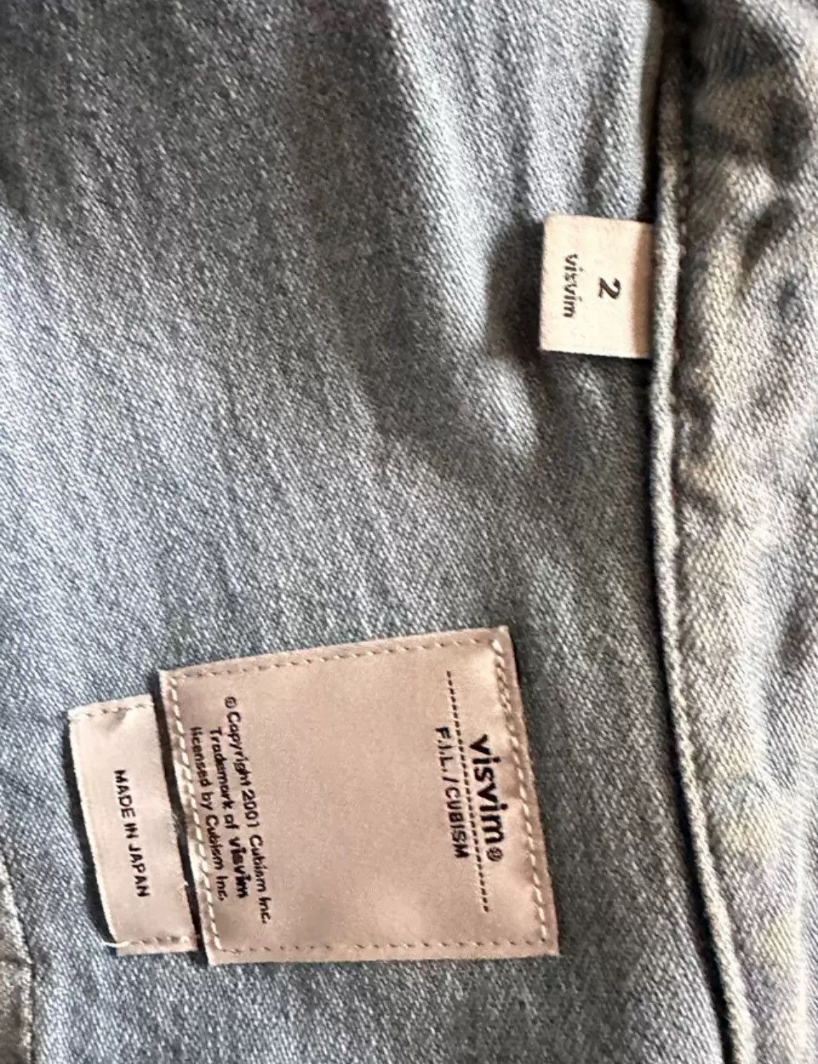 Visvim VISVIM washed denim shirt Size US M / EU 48-50 / 2 - 3 Thumbnail