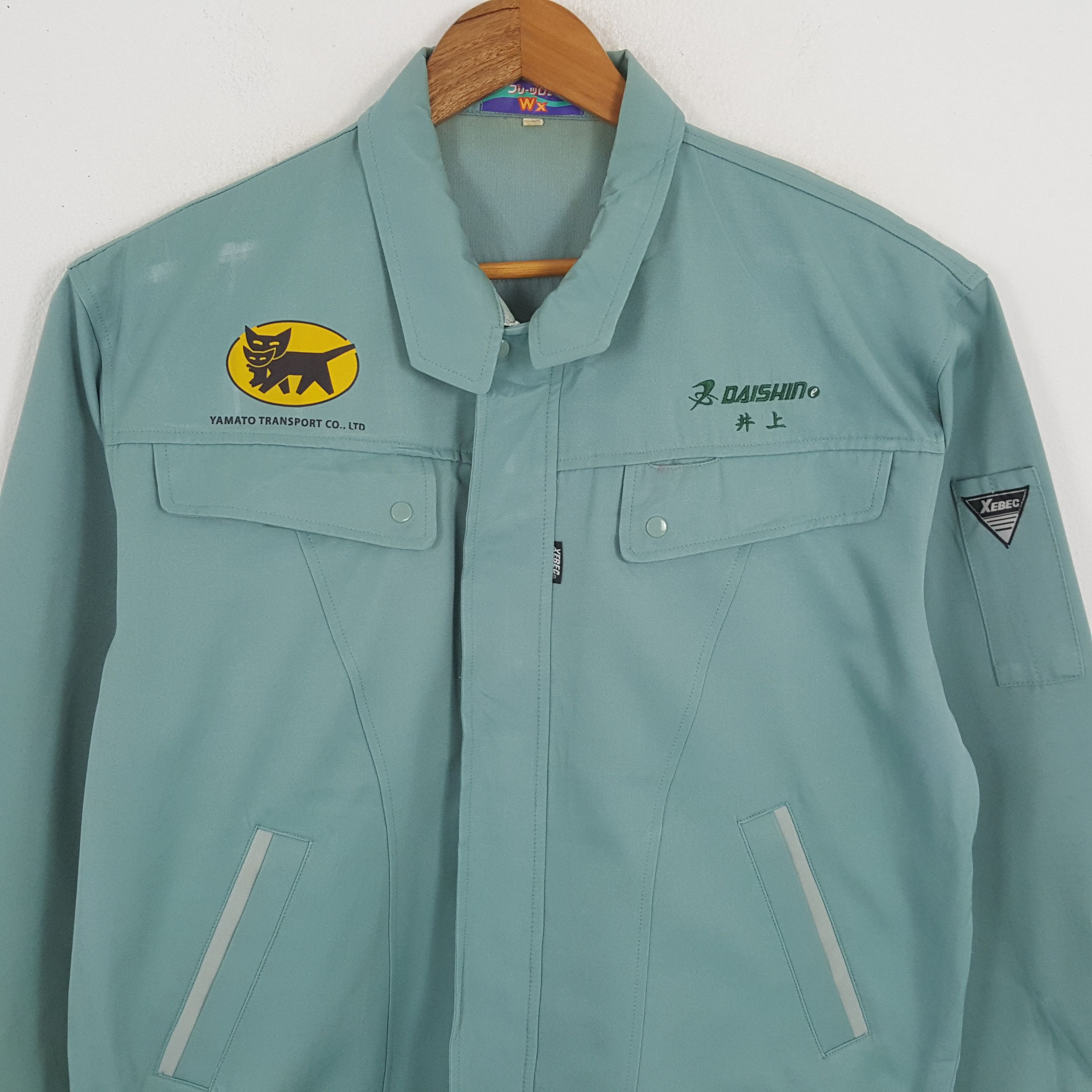 Japanese Brand × Vintage Vintage YAMATO TRANSPORT Japanese Racing Custom Jacket Size US L / EU 52-54 / 3 - 4 Thumbnail