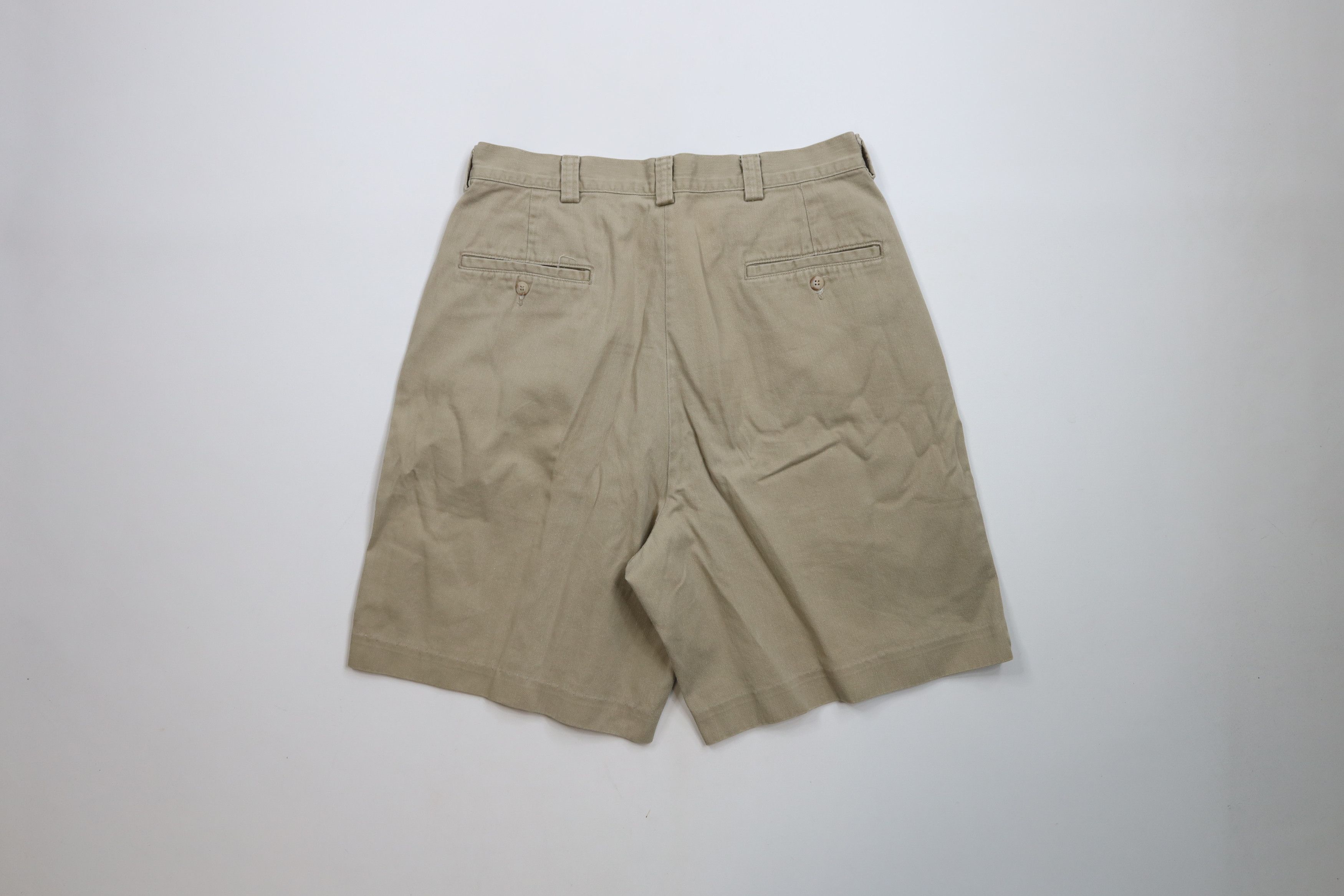 Ralph Lauren × Vintage Vintage 90s Ralph Lauren Above Knee Cotton Chino Shorts USA Size US 32 / EU 48 - 9 Thumbnail