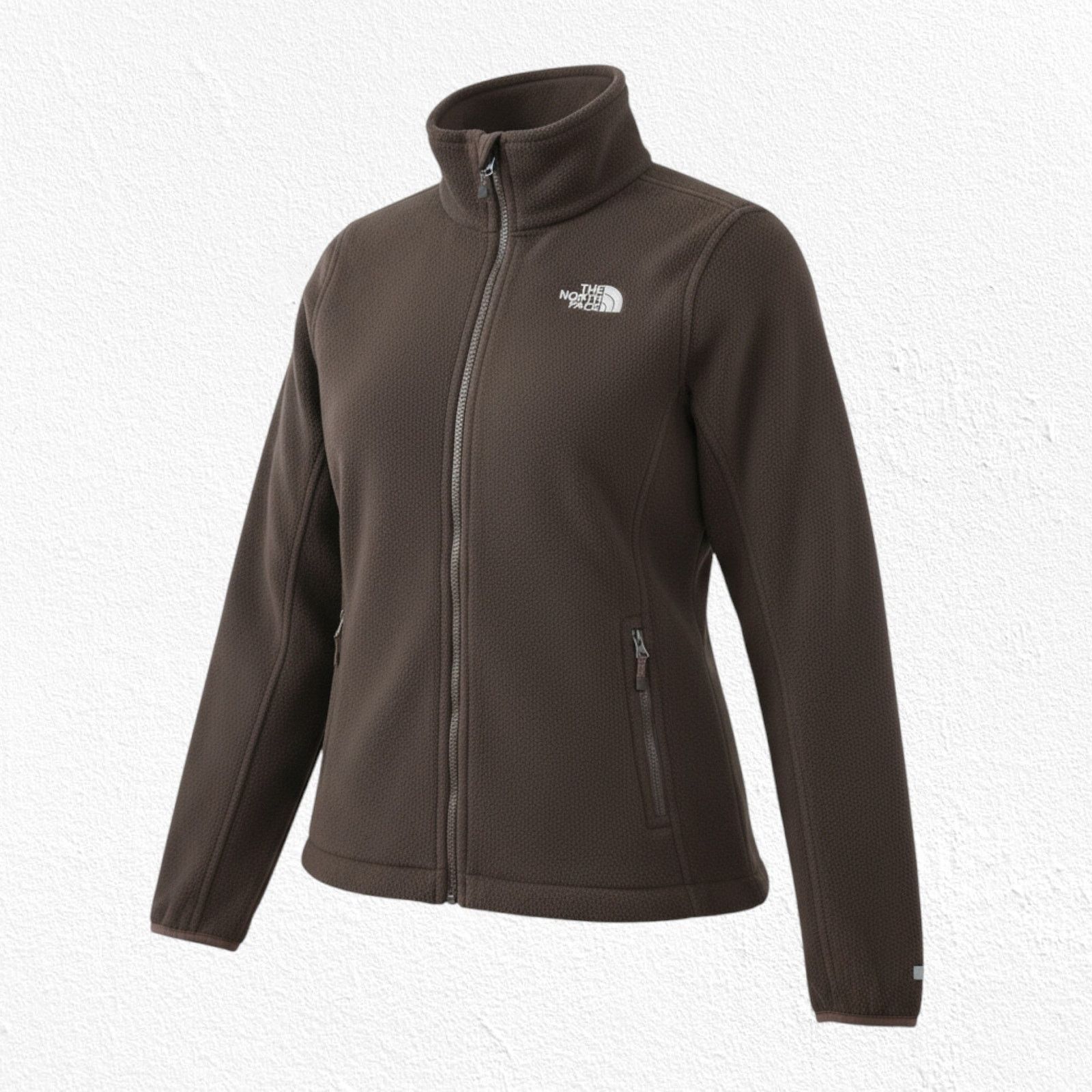 The North Face The North Face Brown Full Zip Fleece Jacket Size Medium Size M / US 6-8 / IT 42-44 - 1 Thumbnail