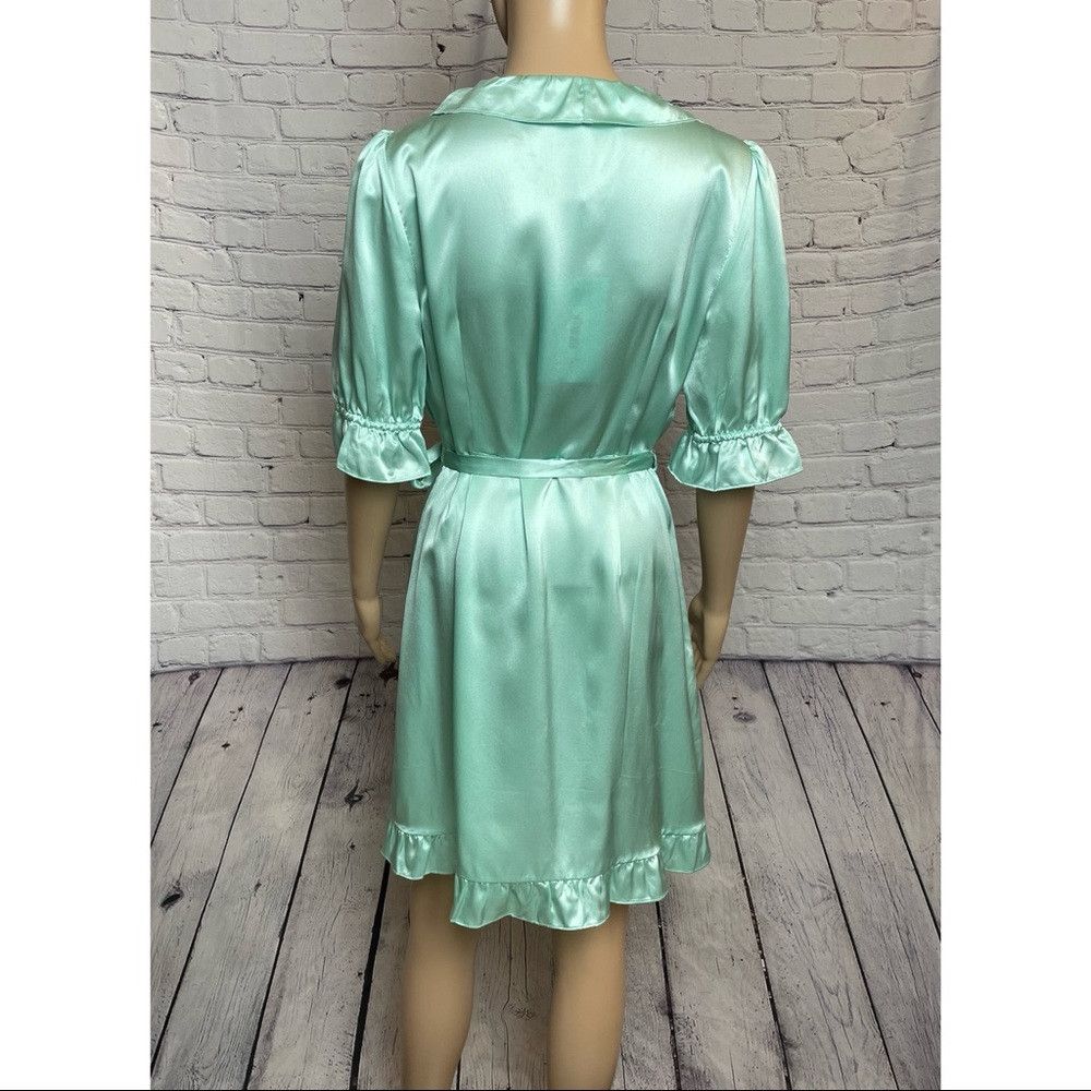 Hill House NWT New $175 Hill House Mint The Nima Robe Wrap Dress Size Size S / US 4 / IT 40 - 4 Thumbnail