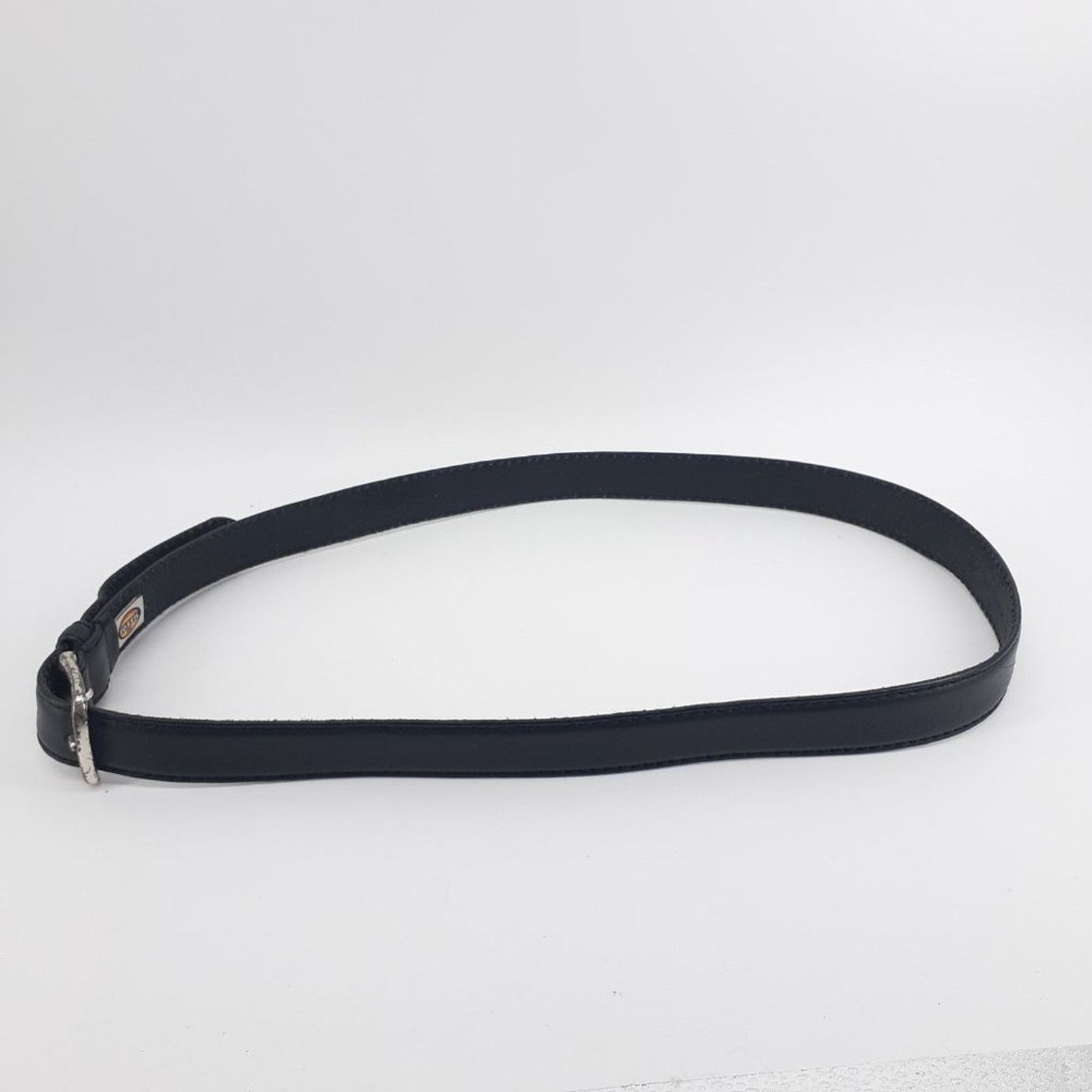 Fossil Vintage Fossil Men's Black Genuine Leather Dress Belt 44 Size 44 - 8 Thumbnail